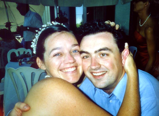 More of Erin and I at Audrey's Wedding