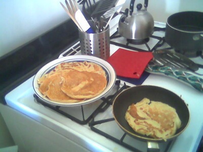 Erin made Swedish Pancakes!