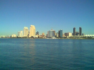 Downtown San Diego, from Coronado