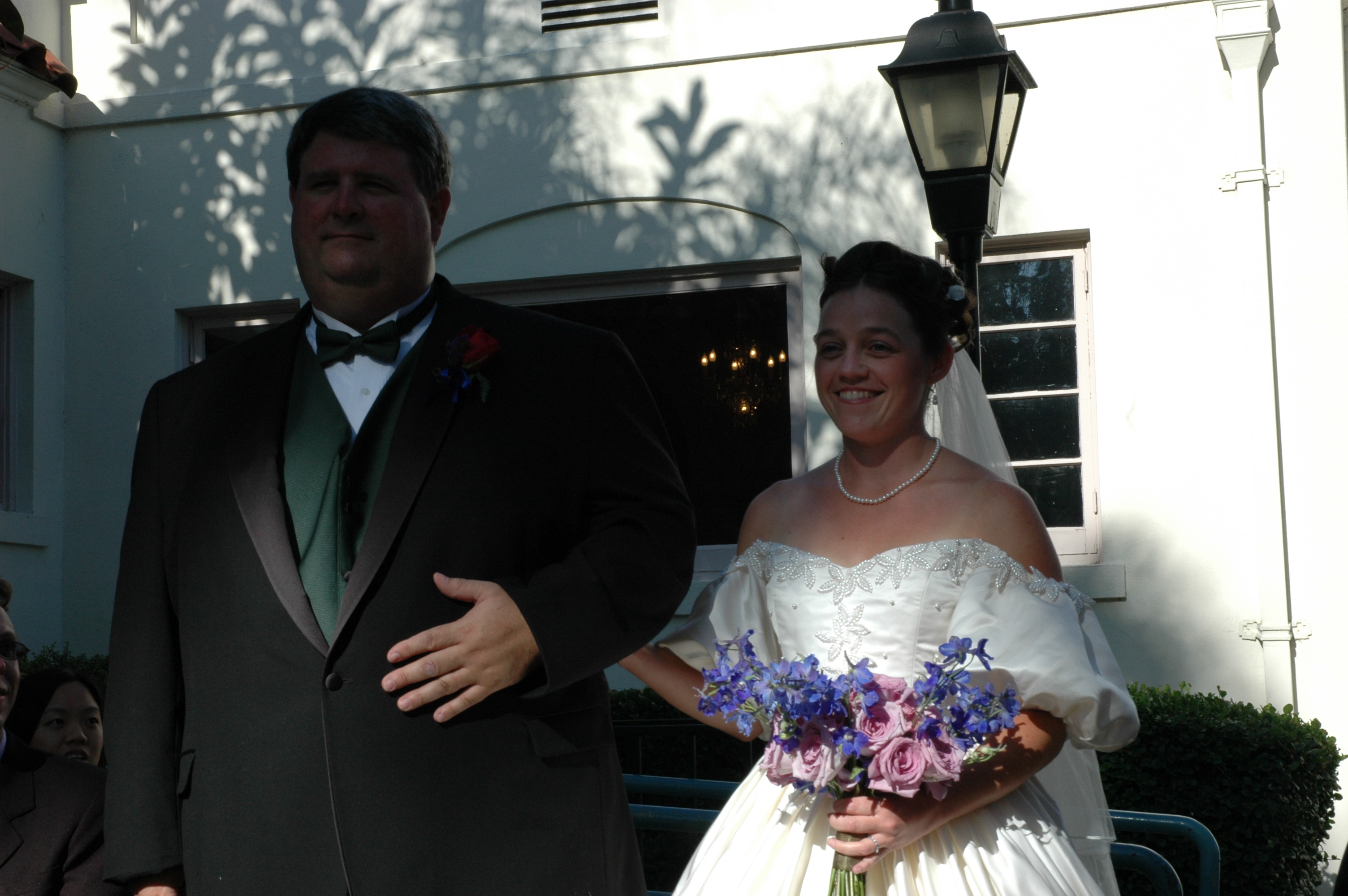 Mark escorting Erin