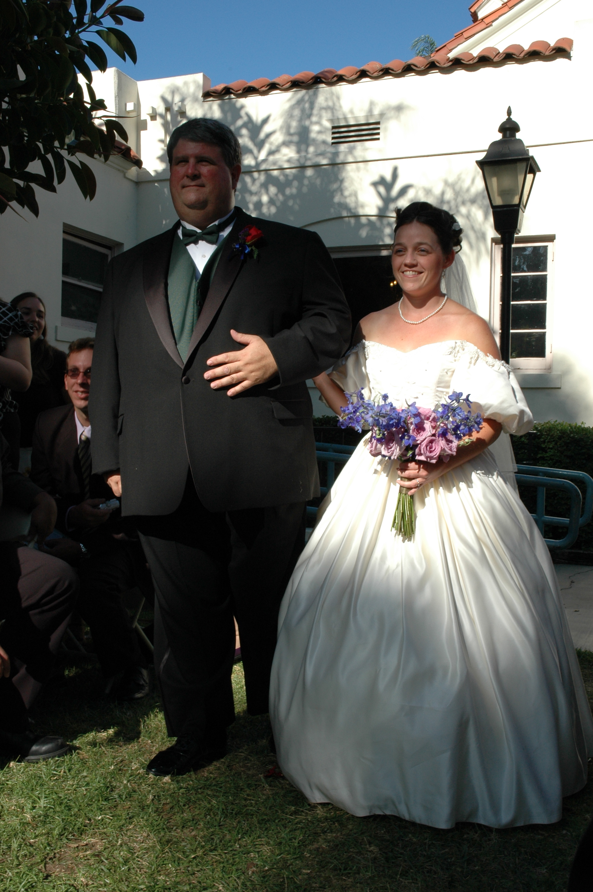 Walking down the aisle