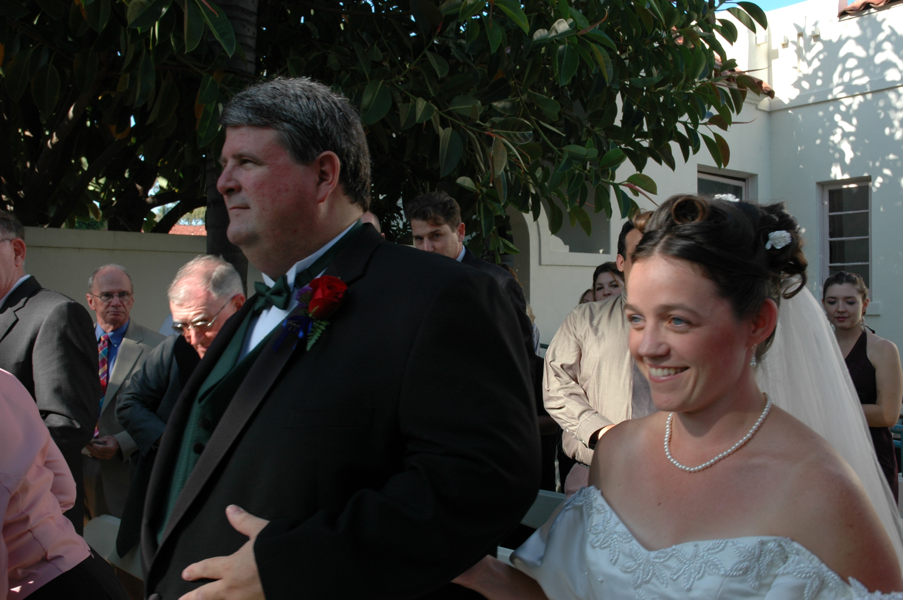 Walking down the aisle