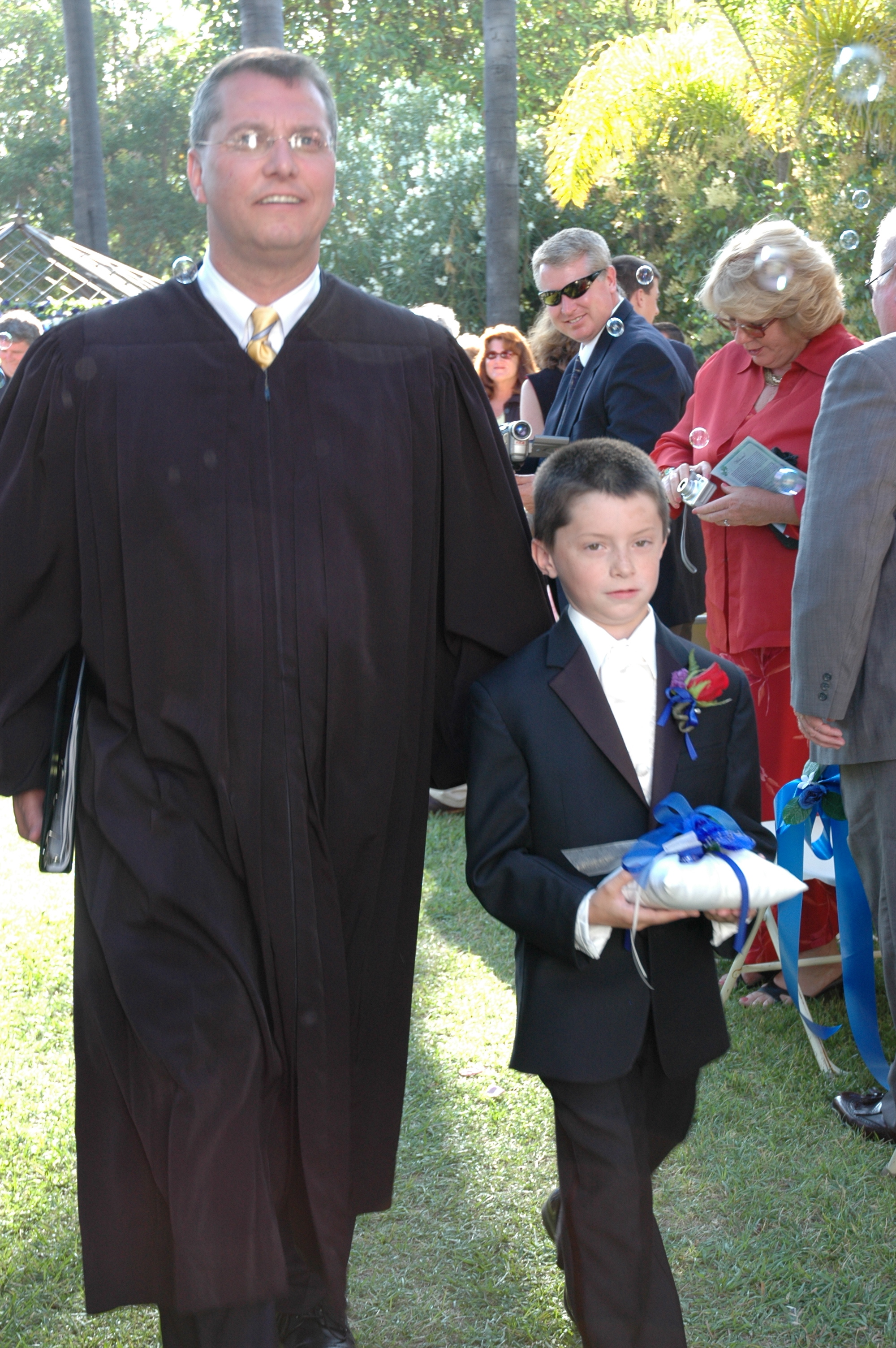 Father and son