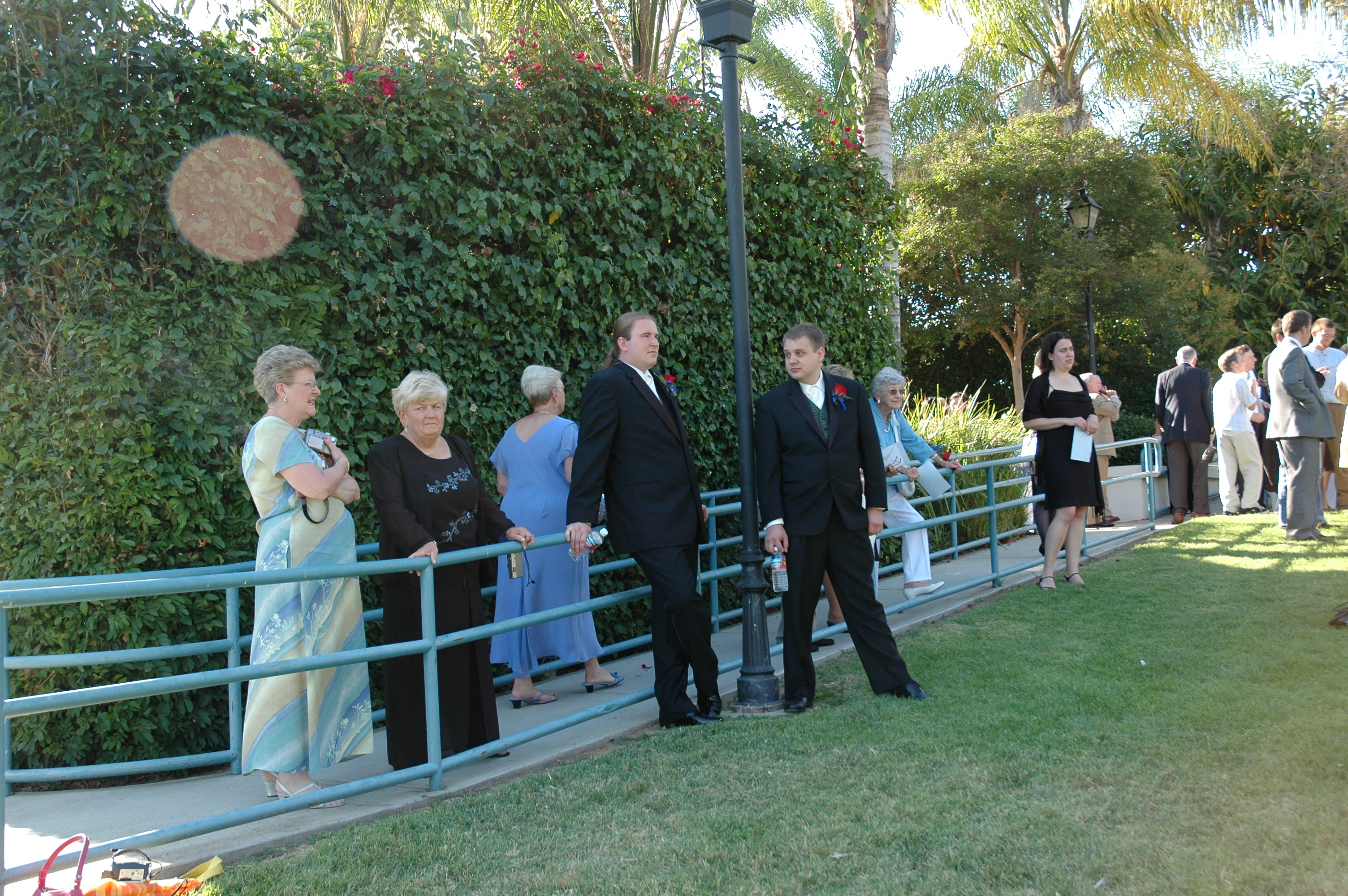waiting on the photography