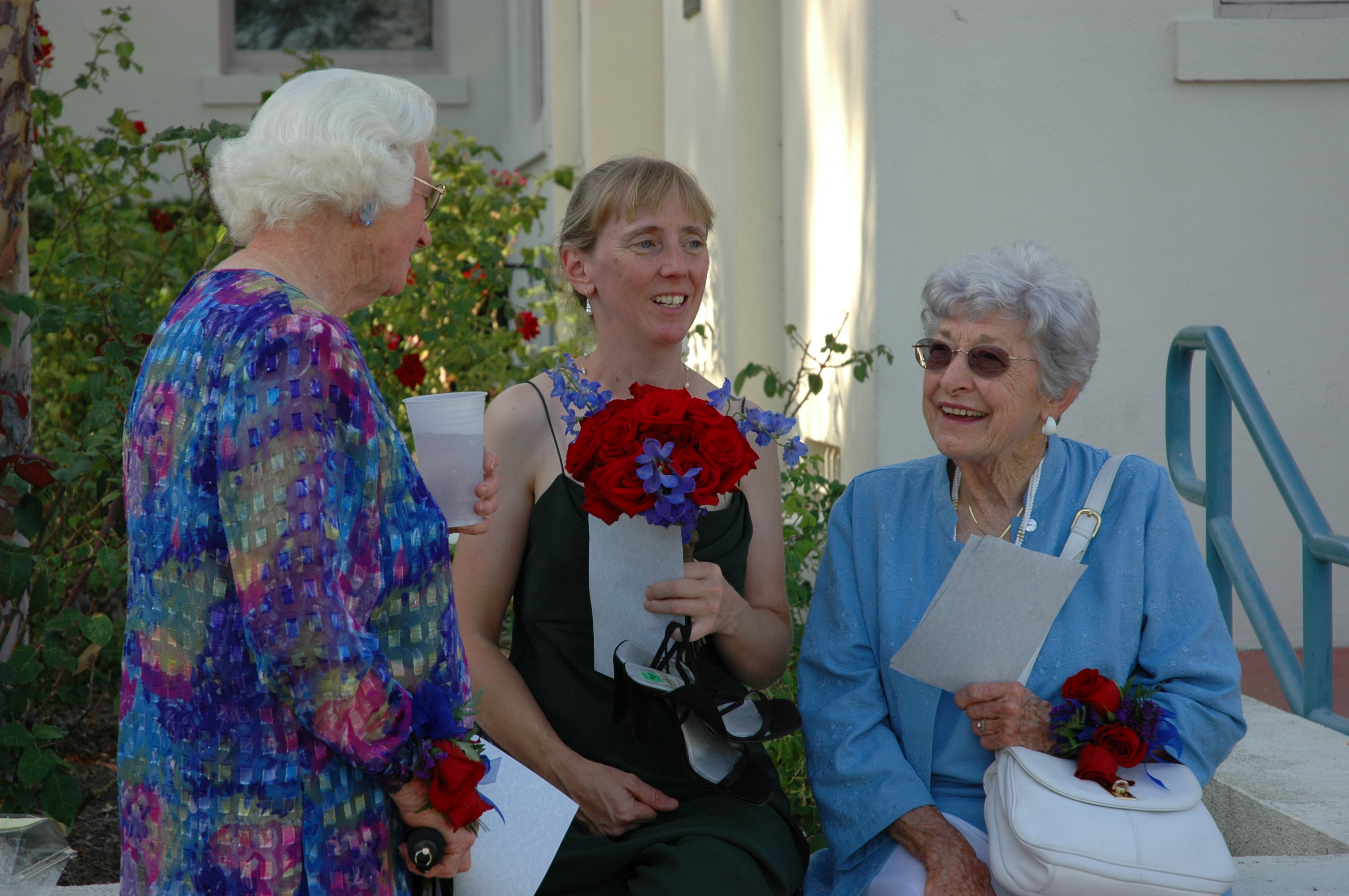 Aunt Betty, Rebecca, & Grandma