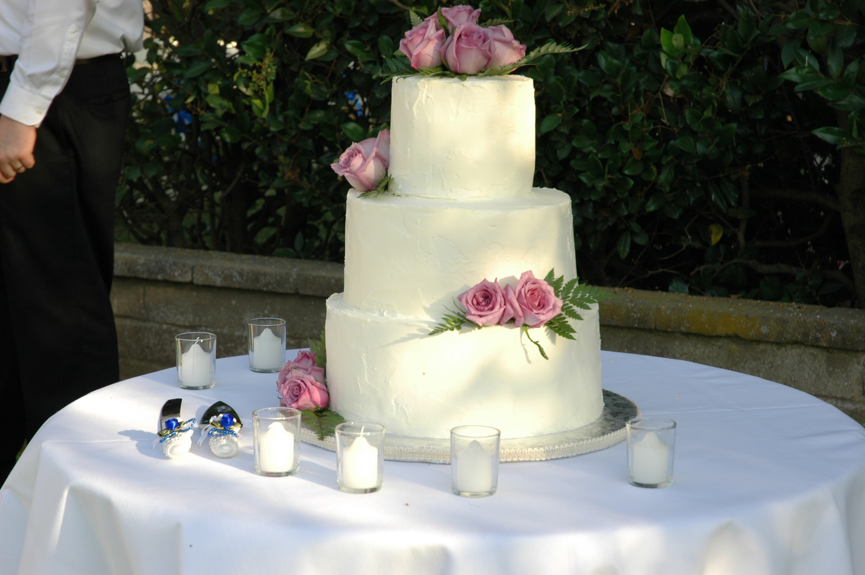 the cake