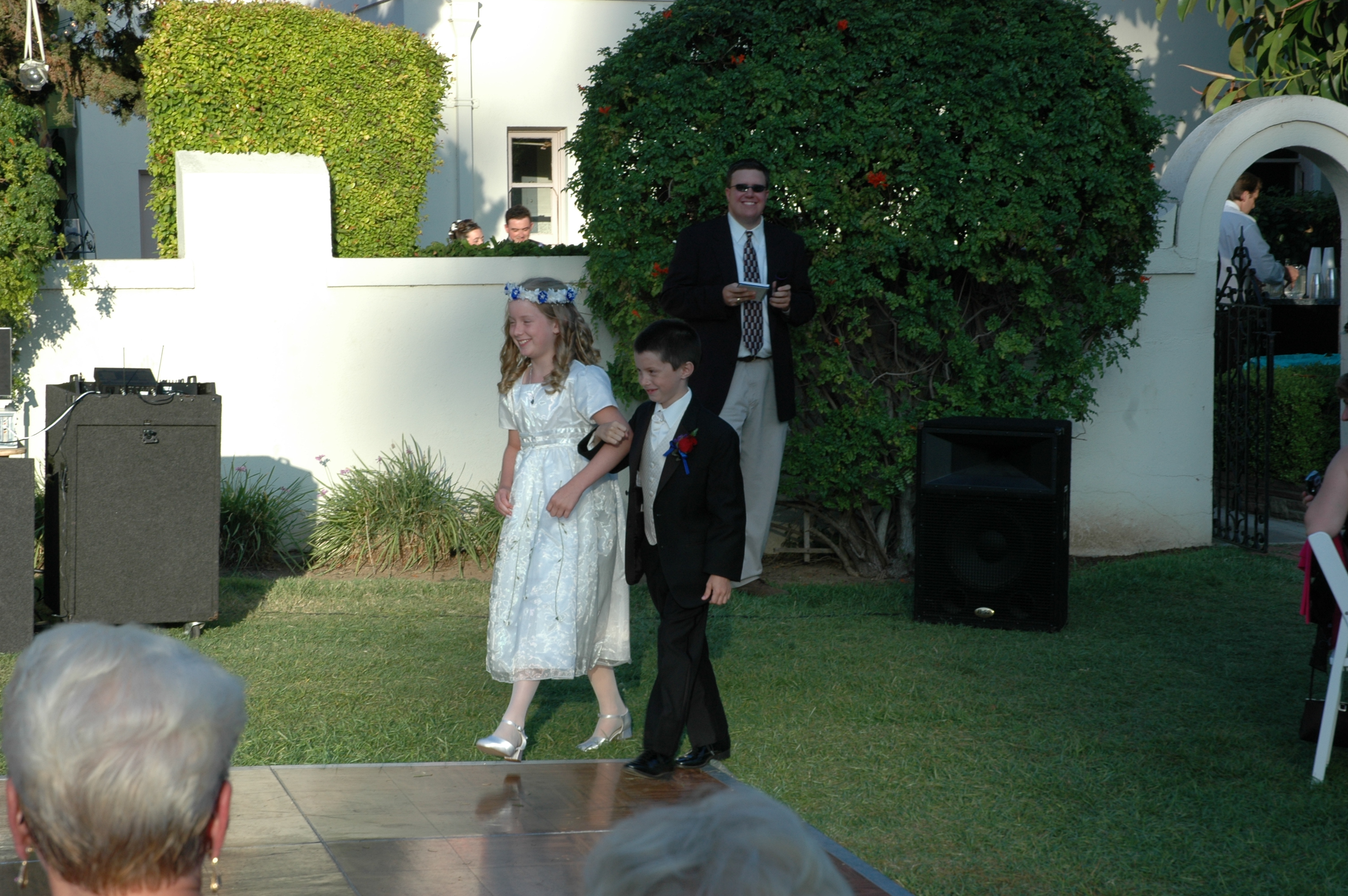 The Grand Entrance, Colleen & Roger