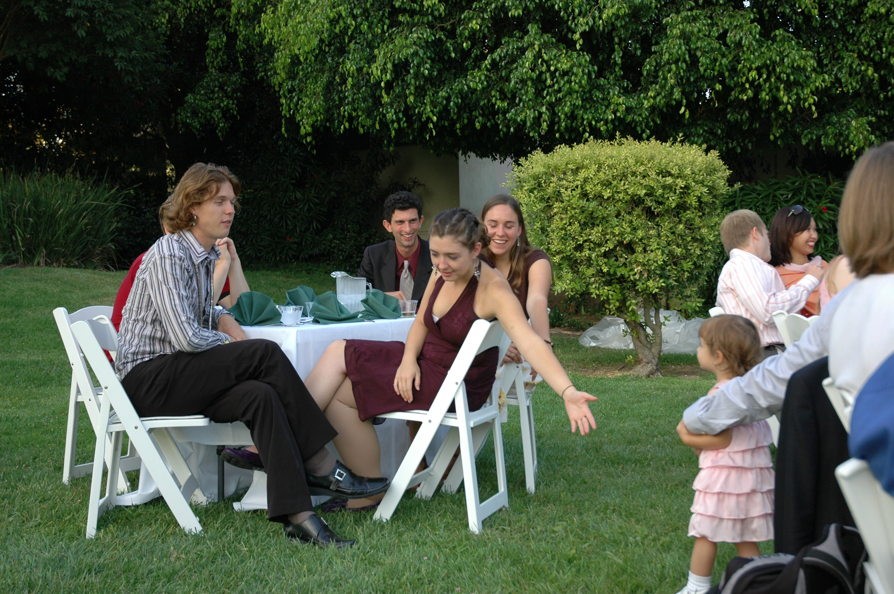 the kids table