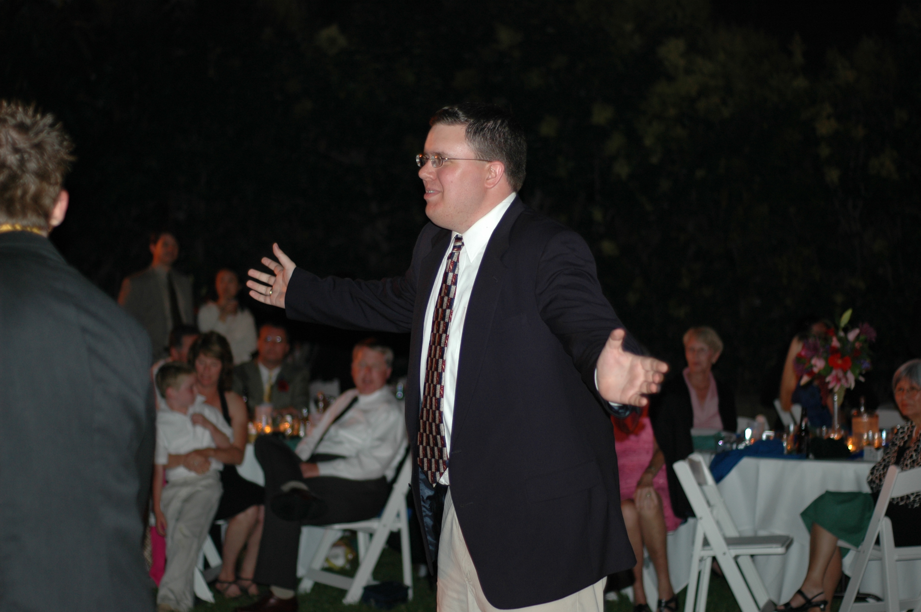 Mighty Matt shrugging?