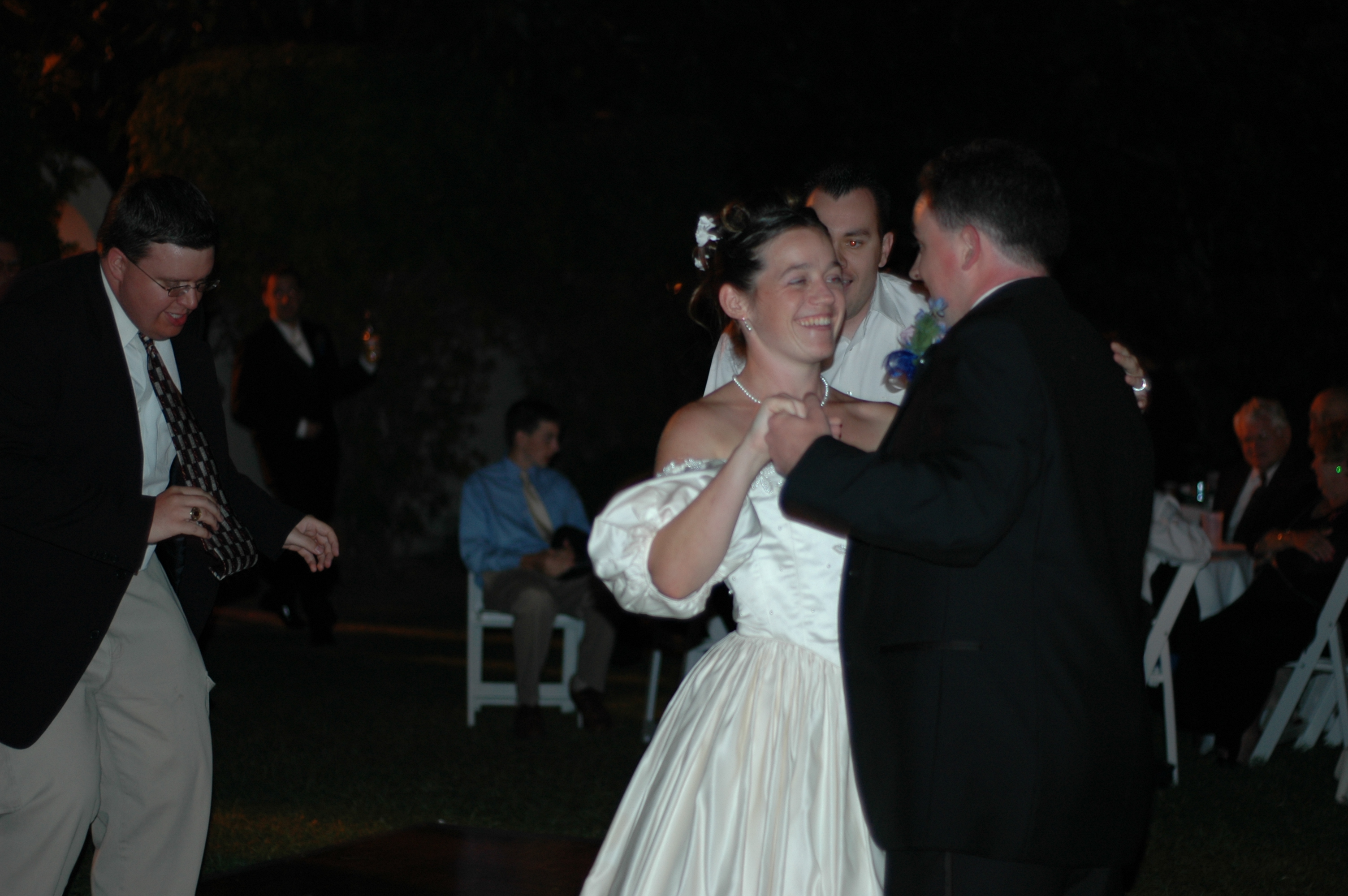 Mighty Matt, Ted & Erin dancing