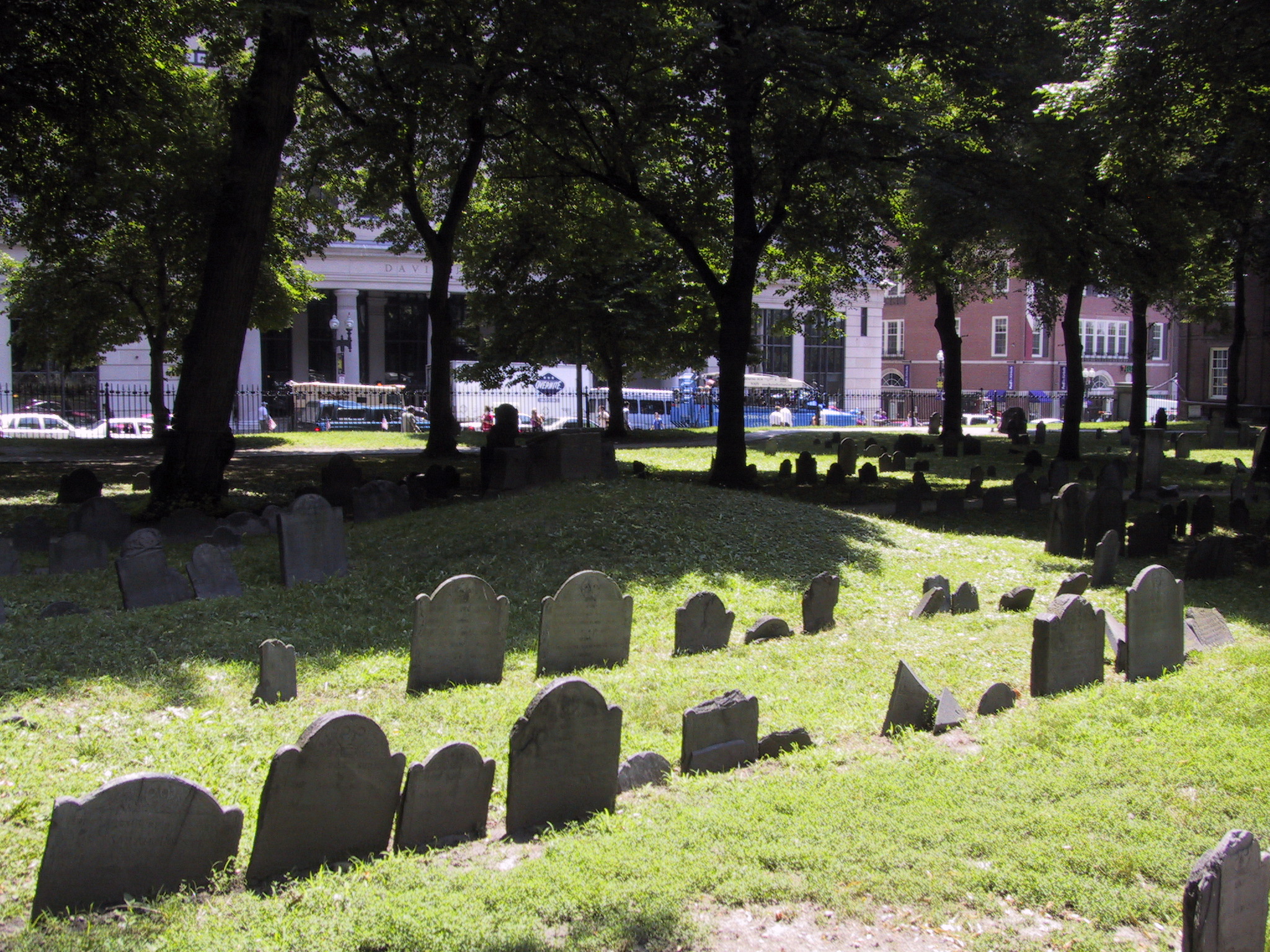 Burial ground, Boston