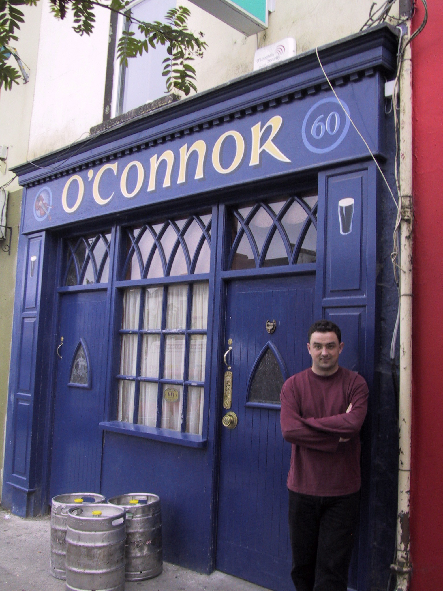 Me, at O'Connor's pub in Castleisland, Co. Kerry