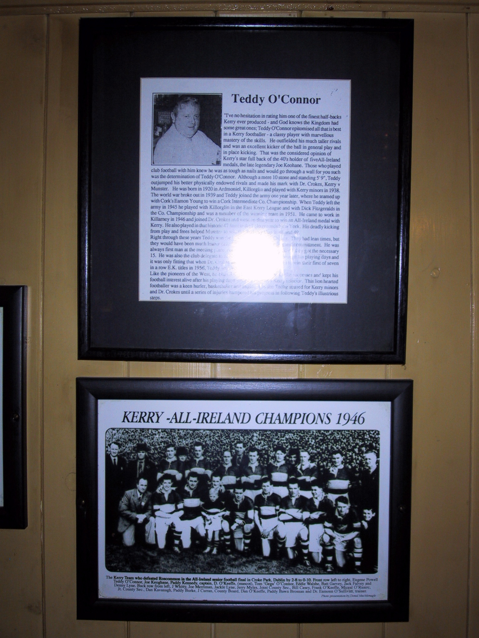 Teddy O'Connor, All-Ireland footballer and publican