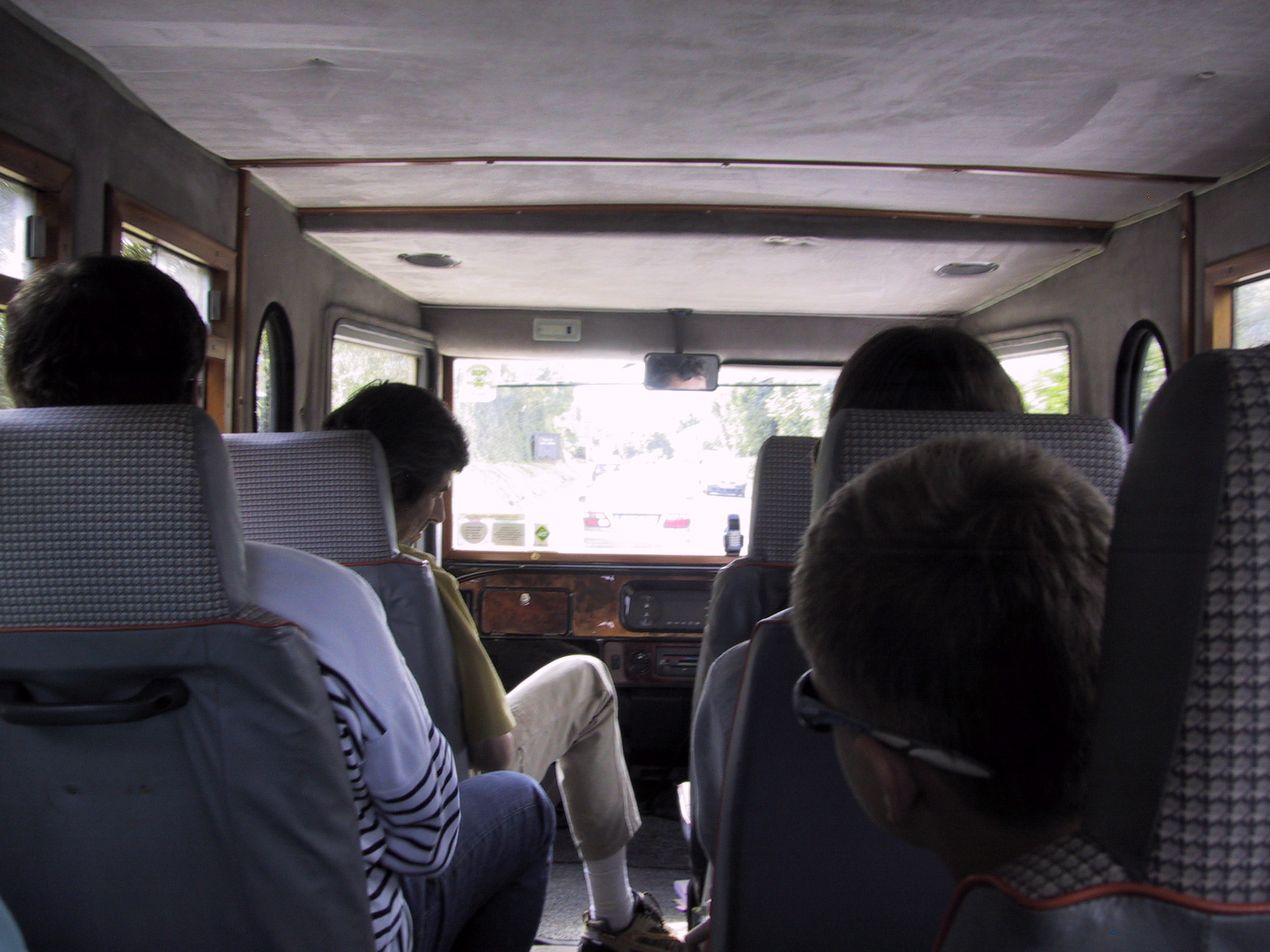 the bus to the lakes of Killarney