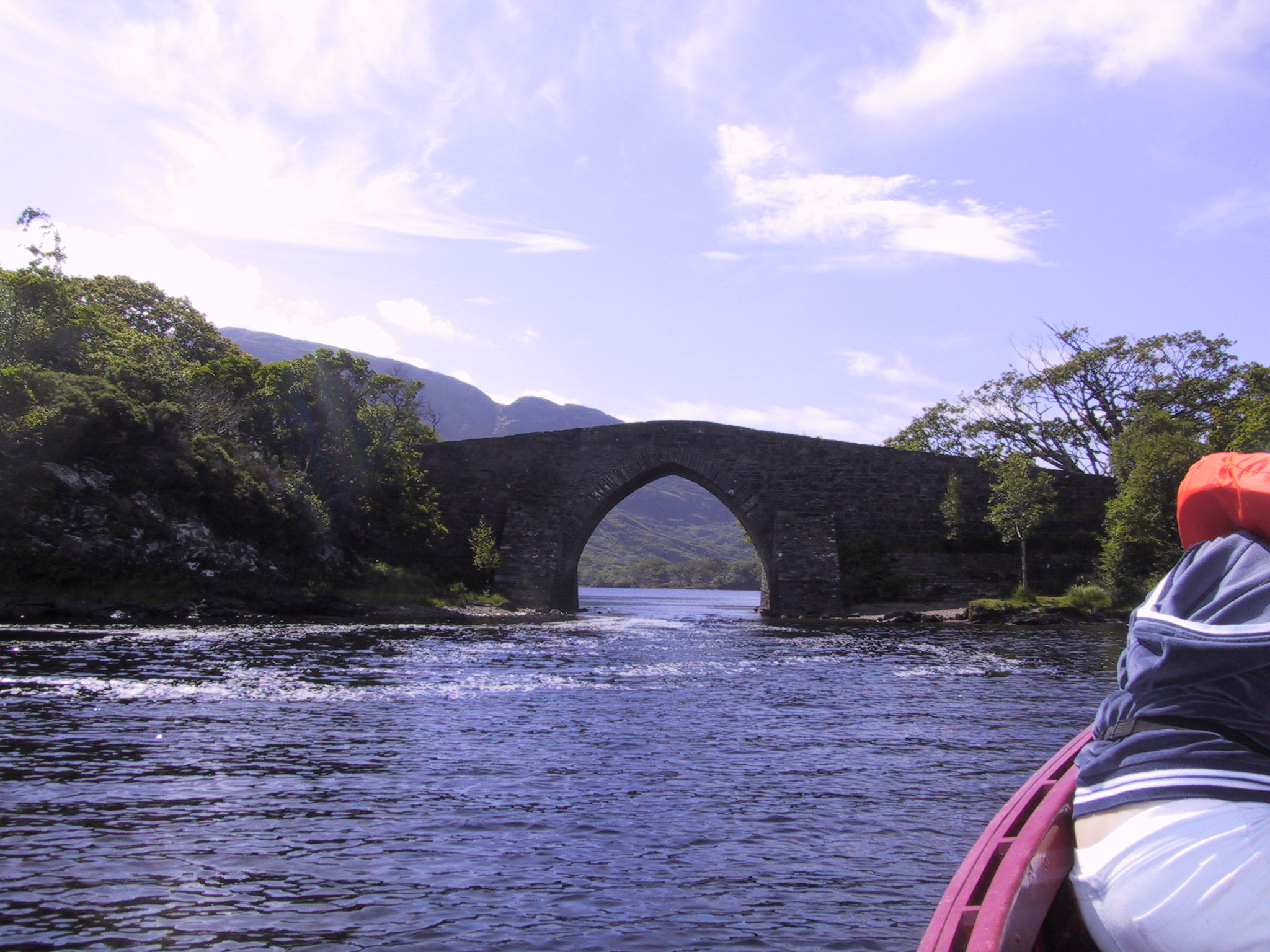 bridge over an inlet in the Lakes of Killarney