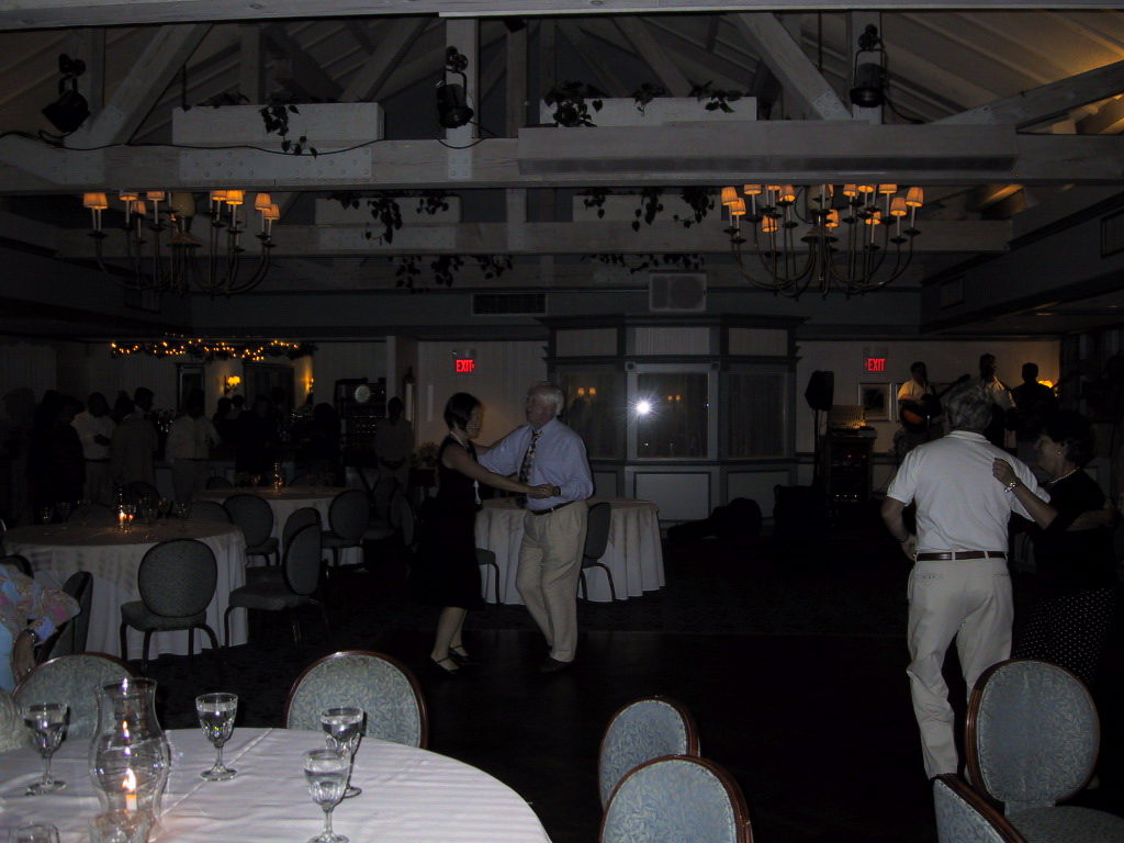 Erin and Dad dancing at the Scituate Beach Association's 60th anniversary dinner-dance