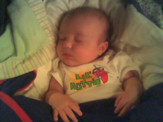 It's funny that I'm an uncle now.