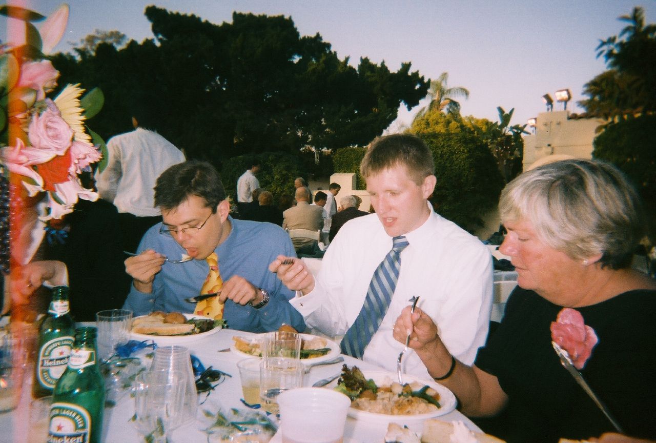 Dave, Chris, Mrs. McCarron