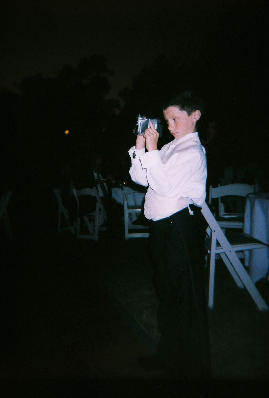Roger photographing