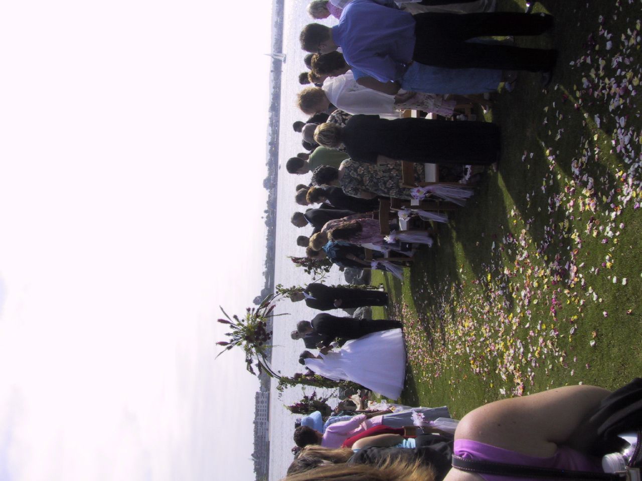 the ceremony starts