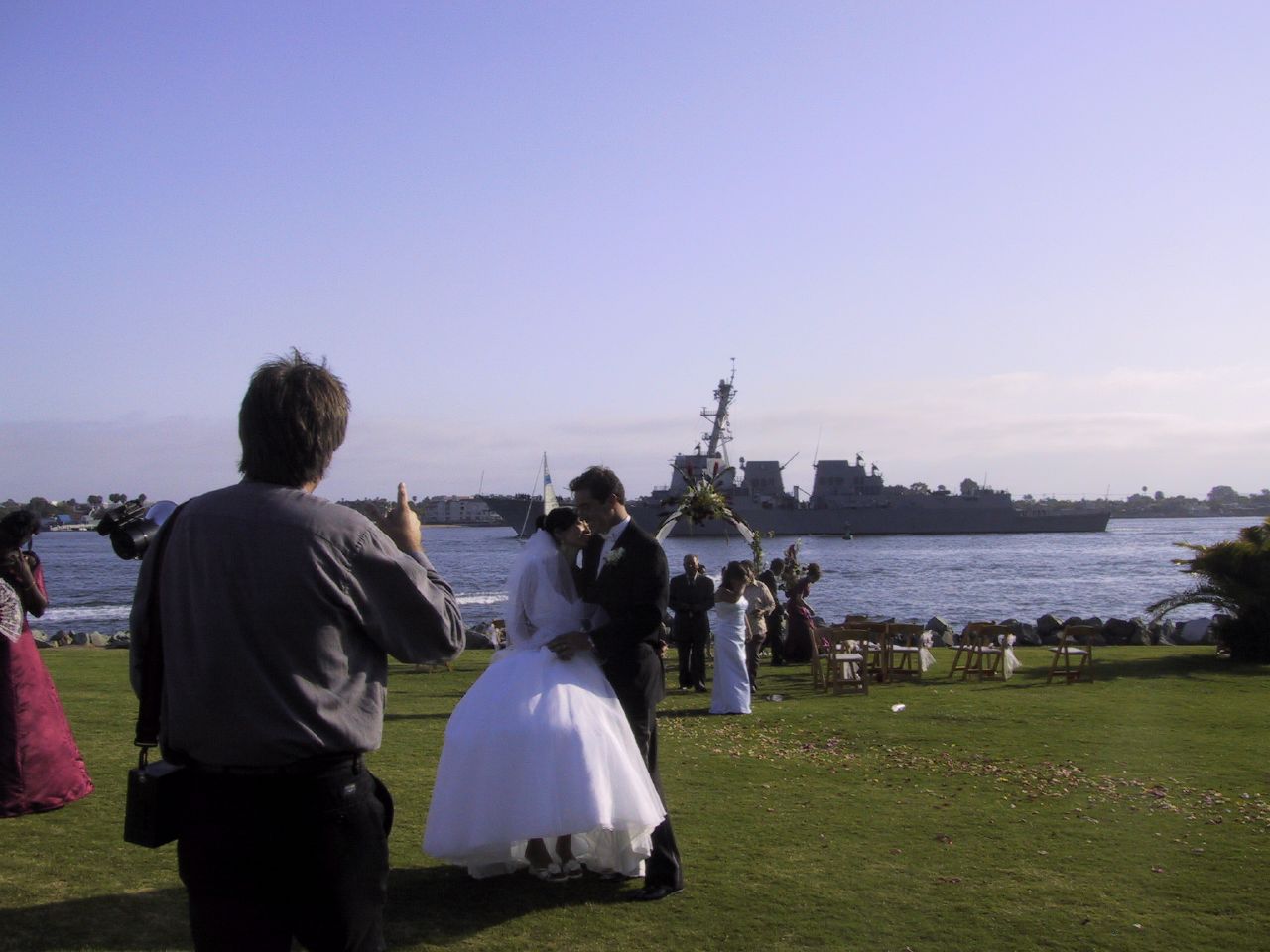 the photographer directs
