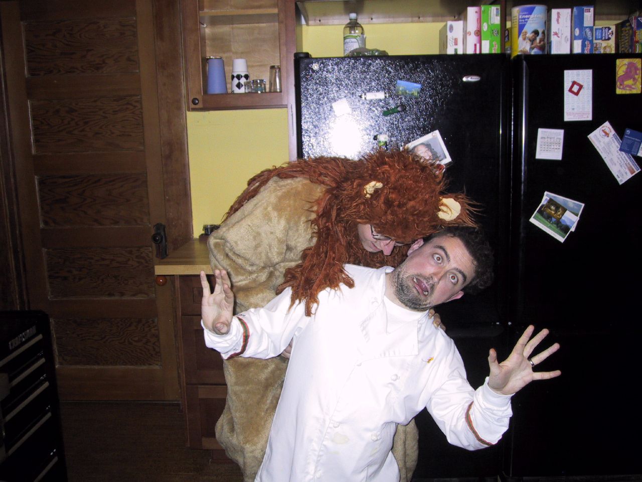 Ted does a good muppet impression without even meaning to.