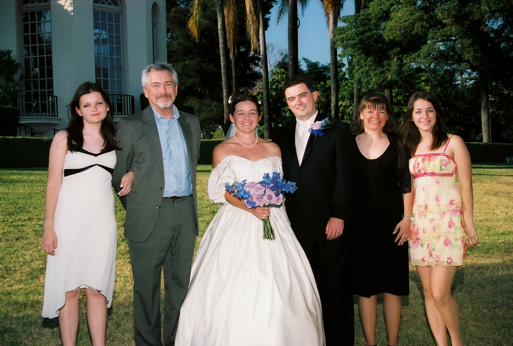 with Erin's uncle & family