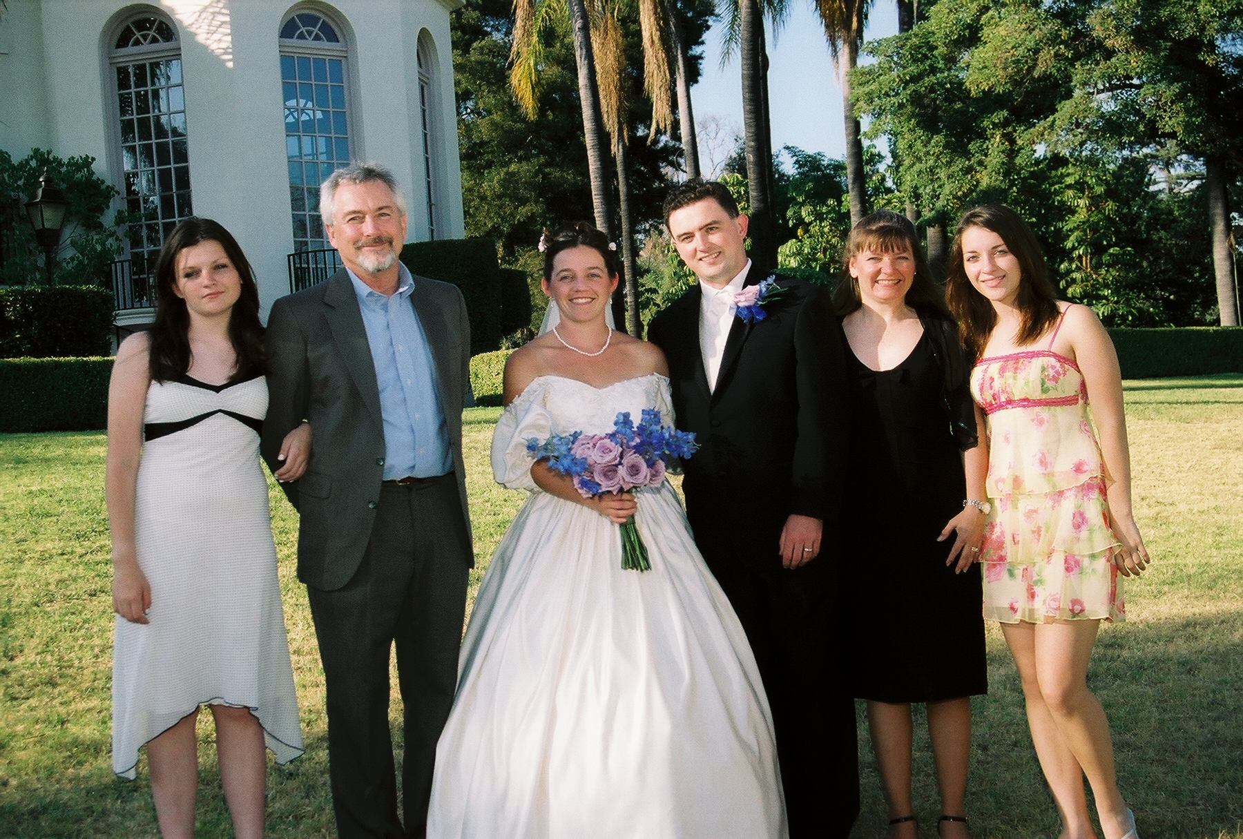 with Erin's uncle & family