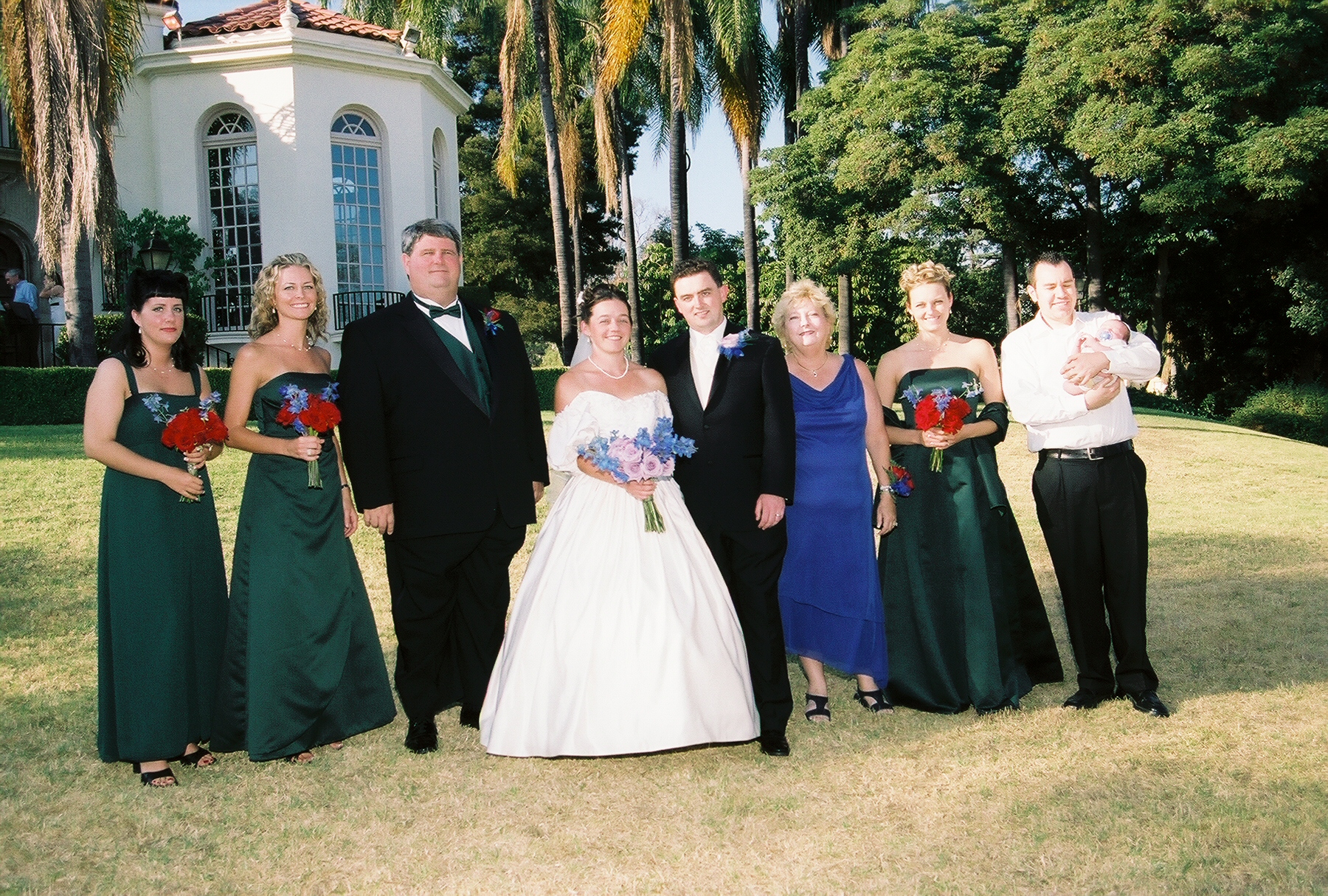 with Erin's family