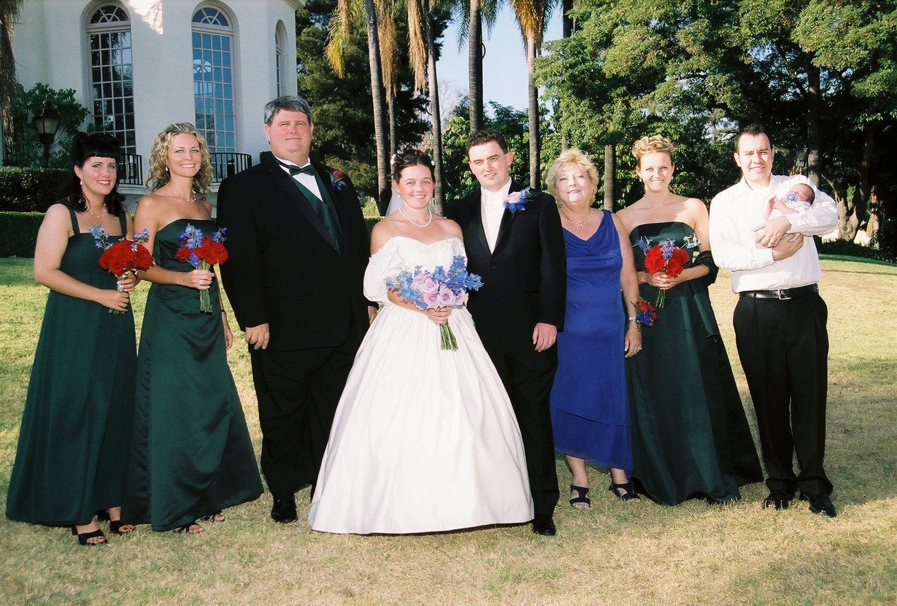 with Erin's family
