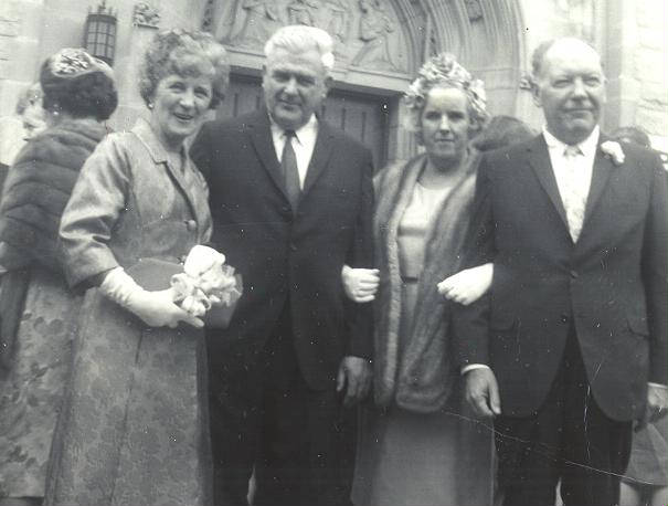 Grampie and Grannie at Larry Mullins' wedding