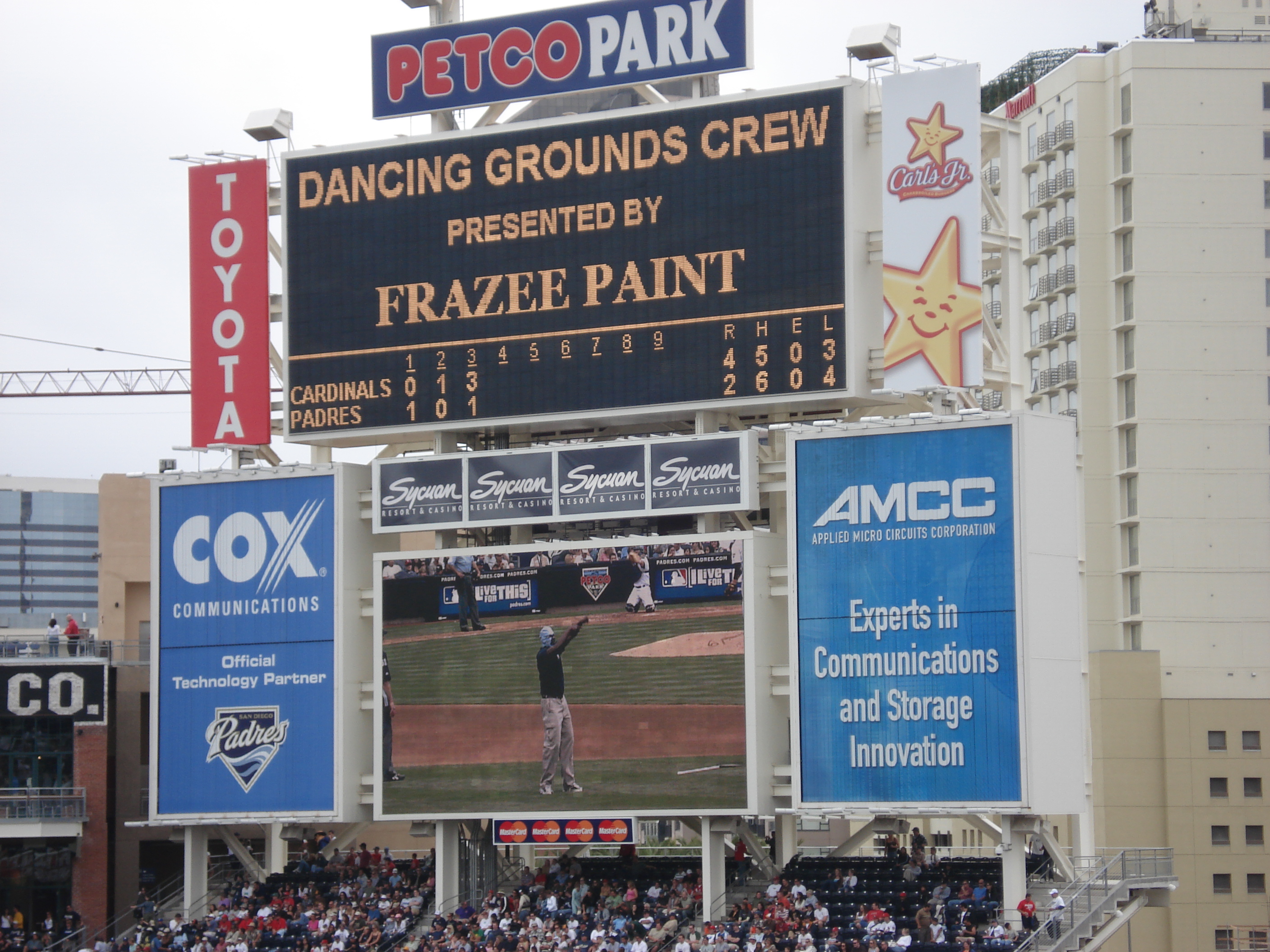 The dancing grounds crew guy