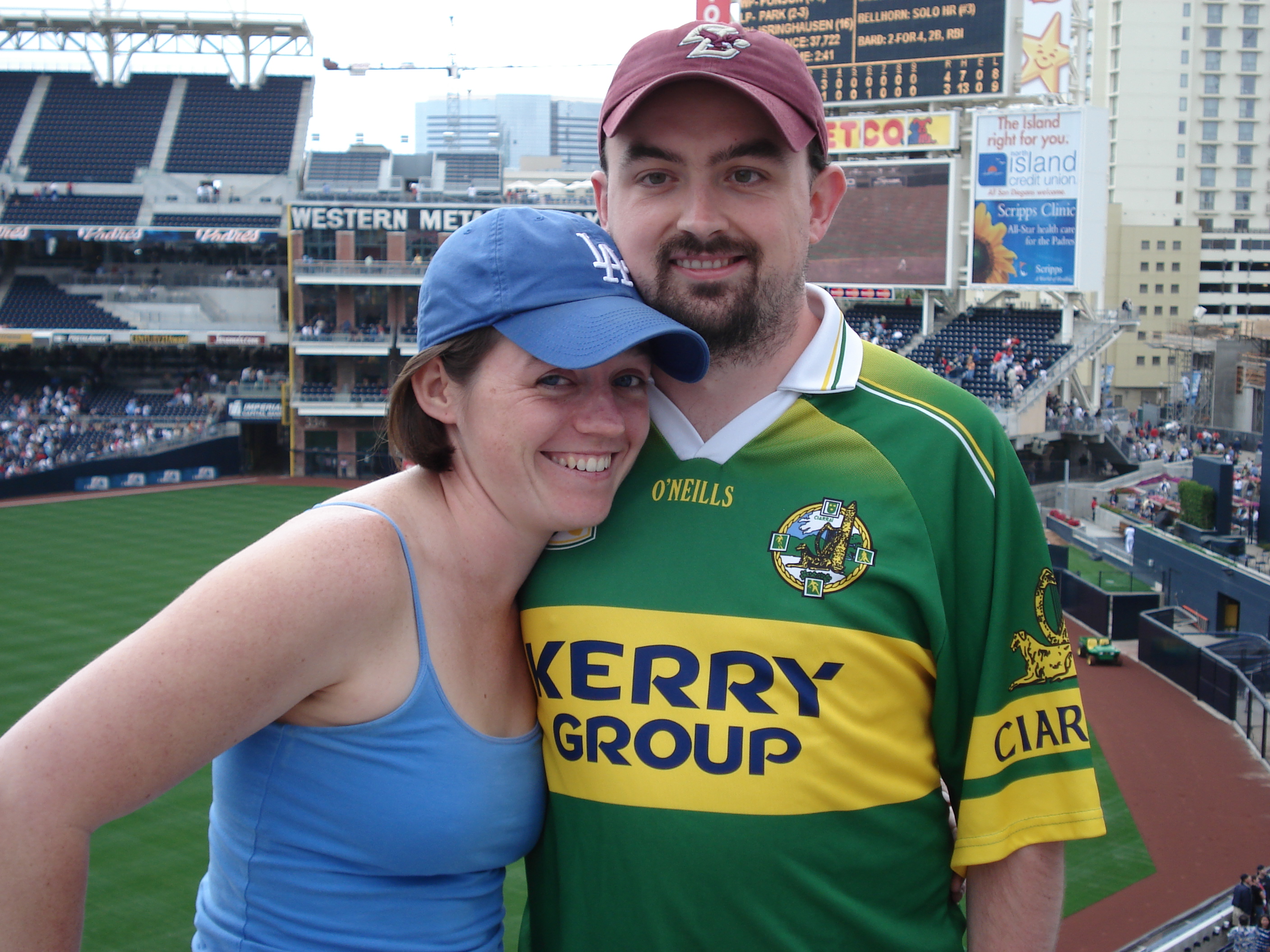 Erin and me at Petco Park