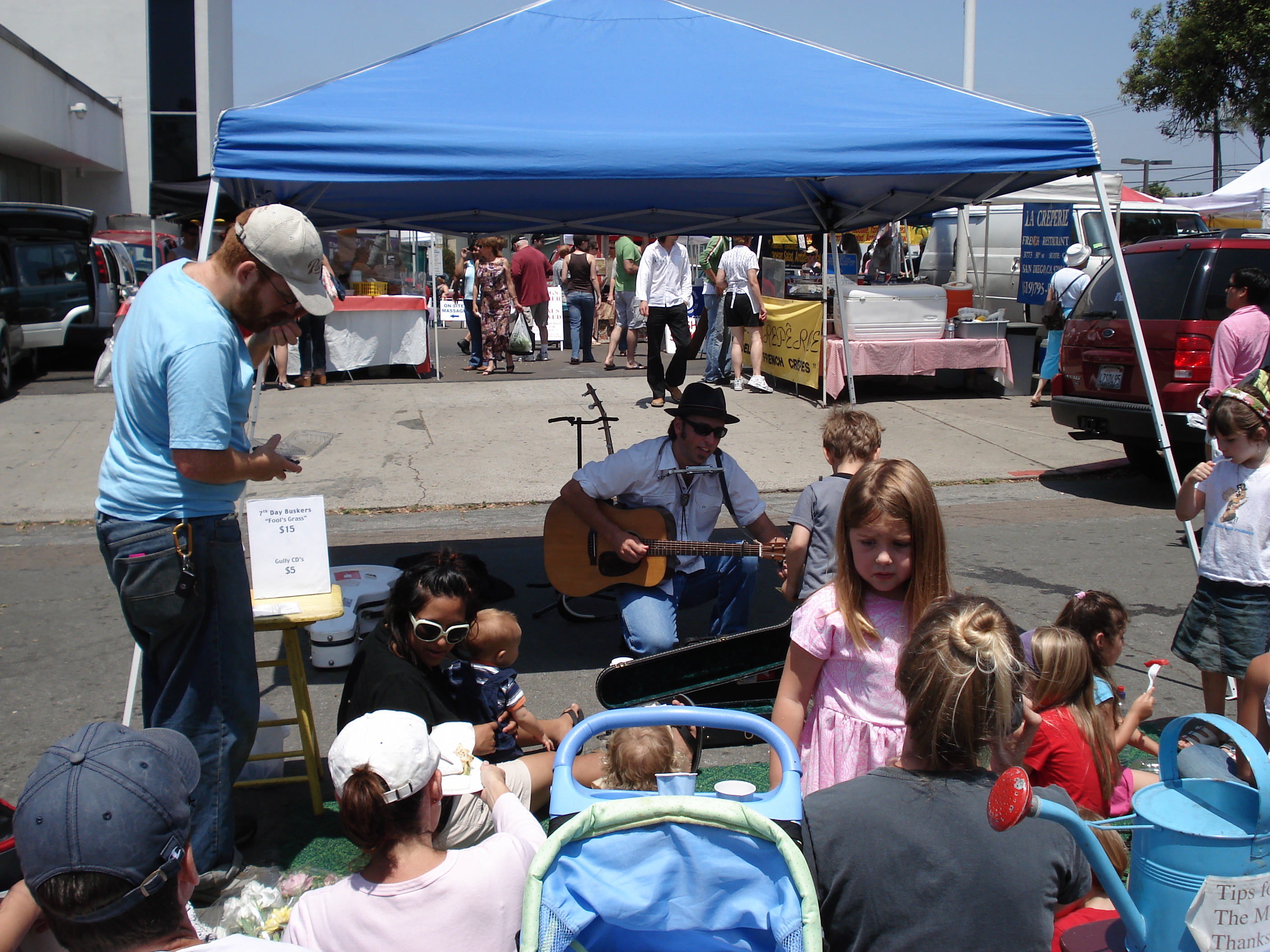 Entertaining the kids
