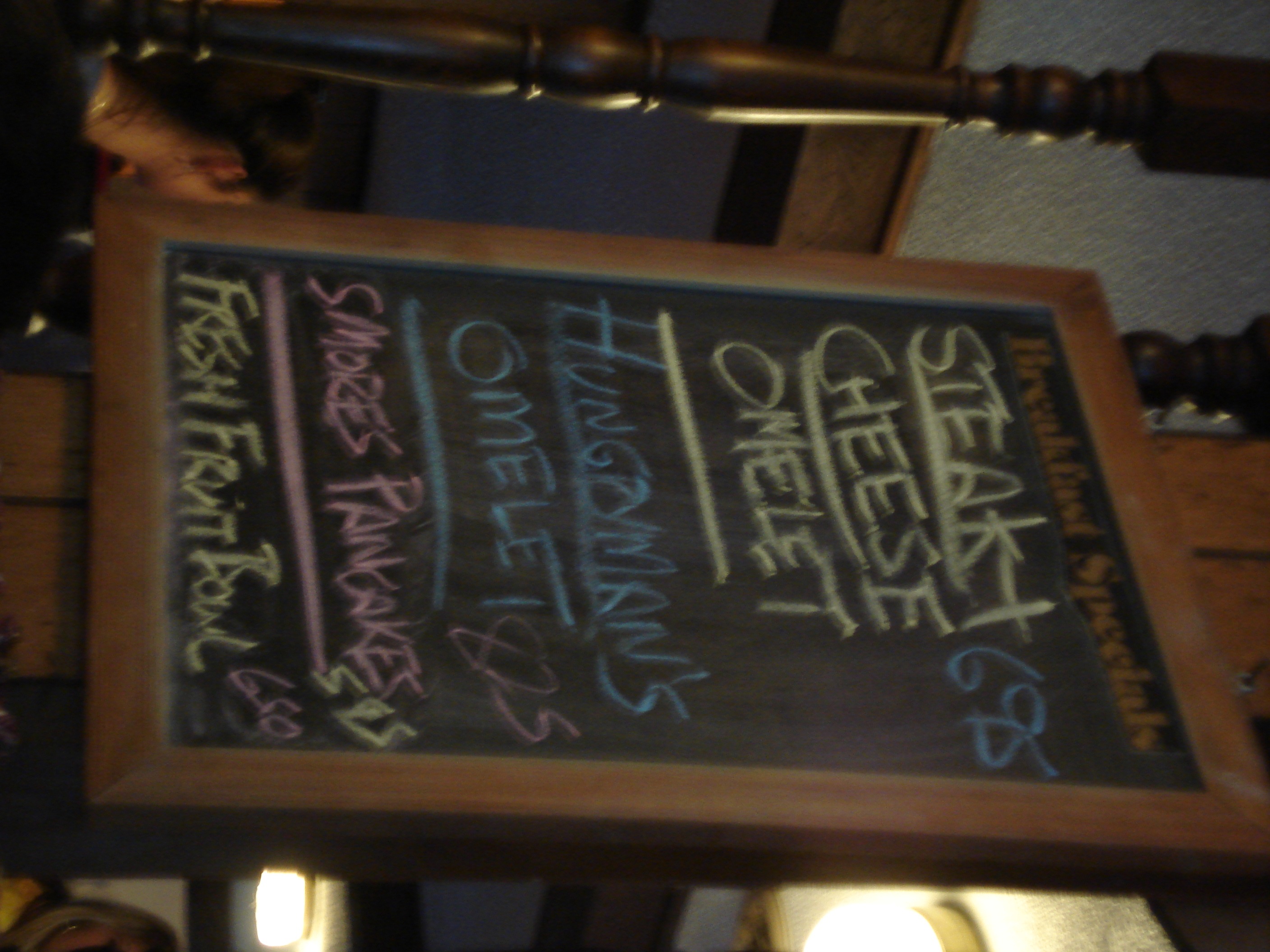 Breakfast Room specials