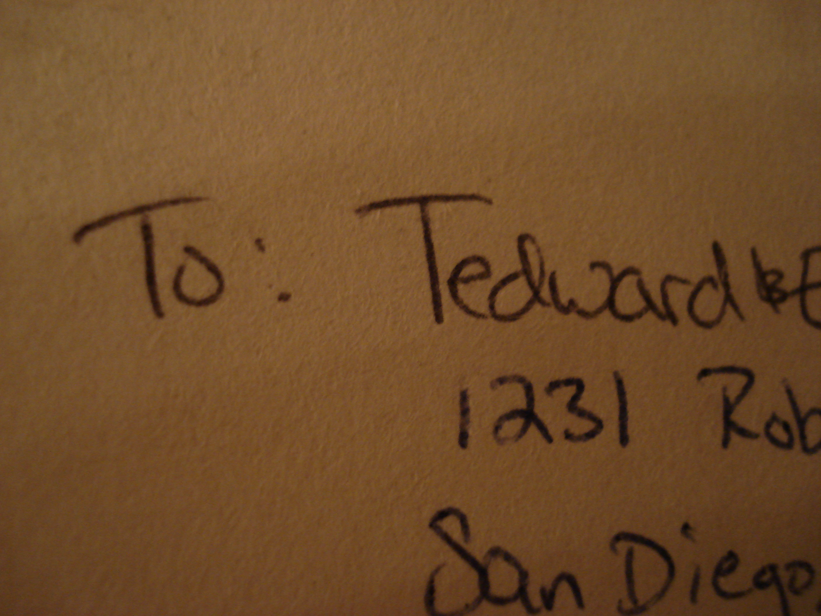 To Tedward