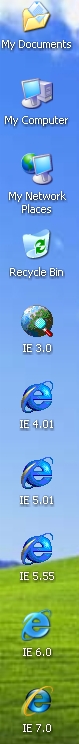 Thanks to TredoSoft's Multiple IE installer: <a href="http://tredosoft.com/Multiple_IE">tredosoft.com/Multiple_IE</a>