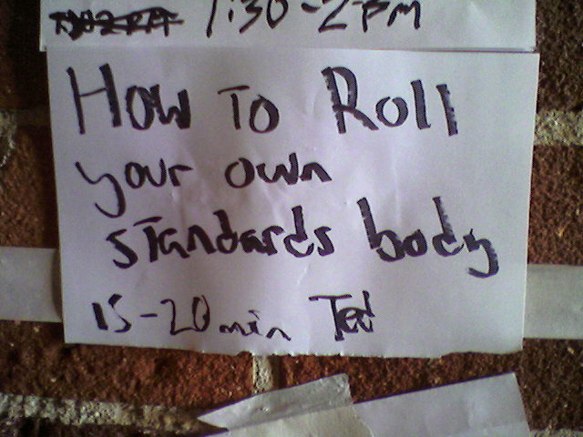 The session I did at BarCamp LA this past weekend.