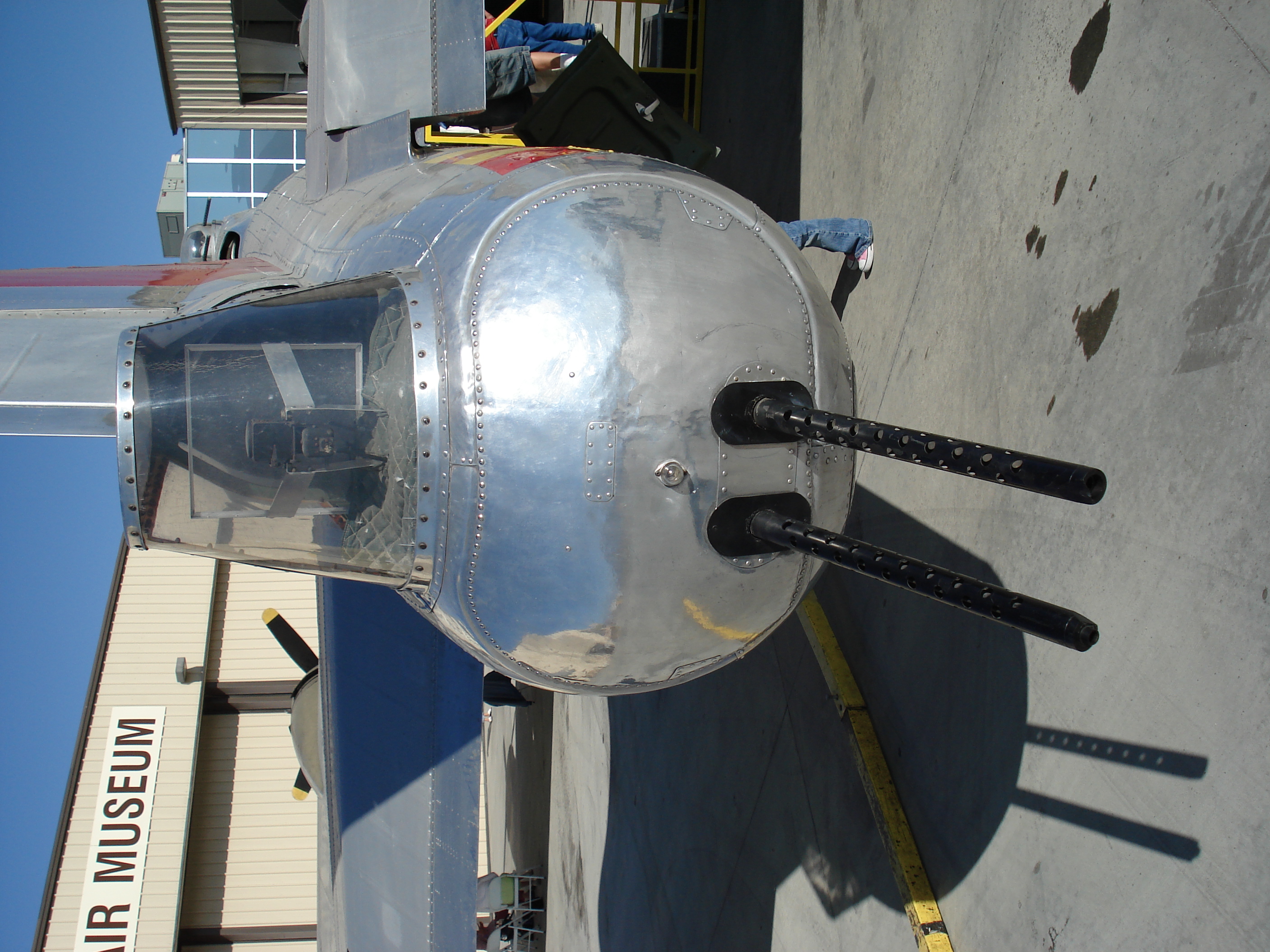 B-17's tail gun