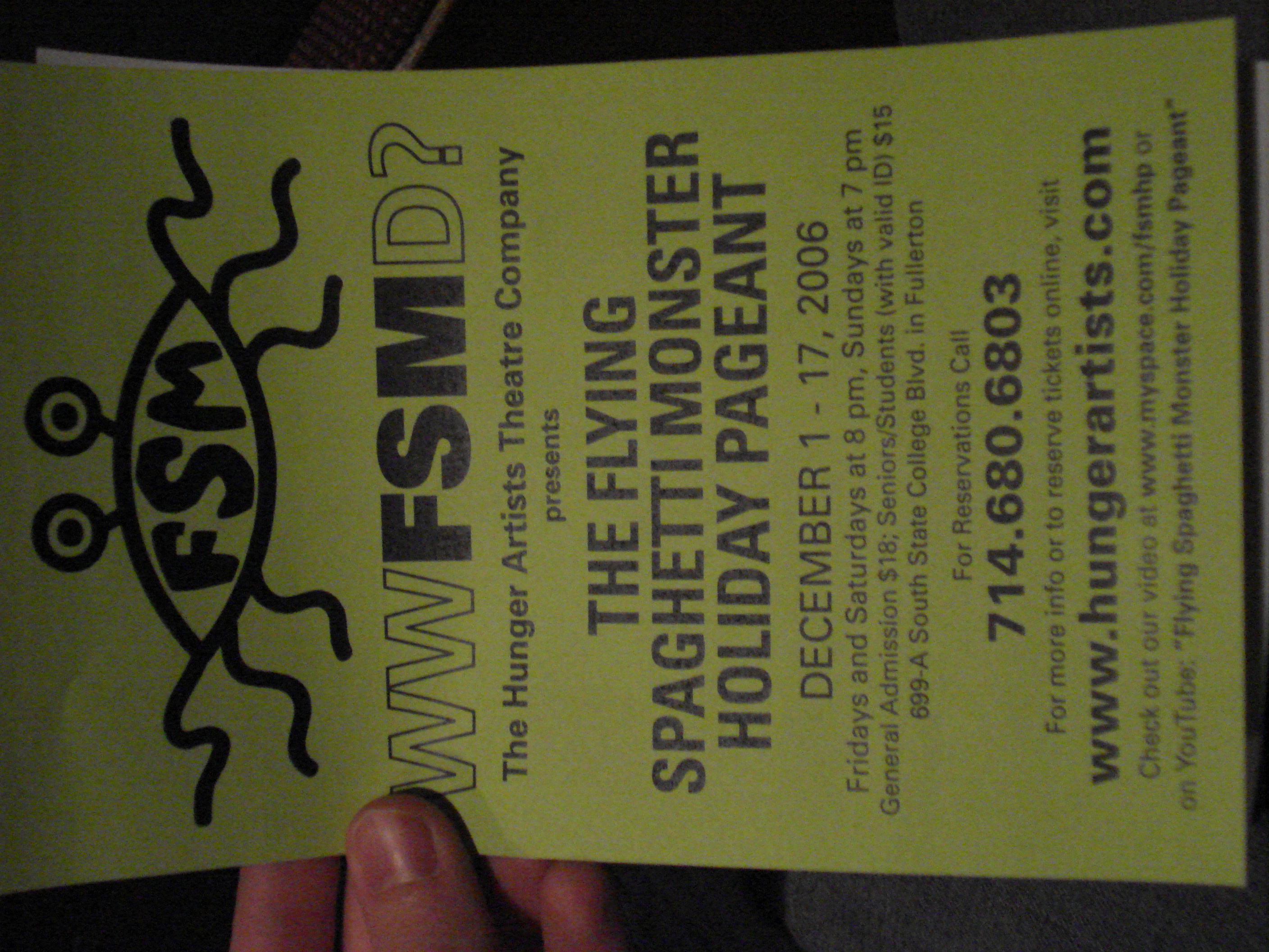 The flyer