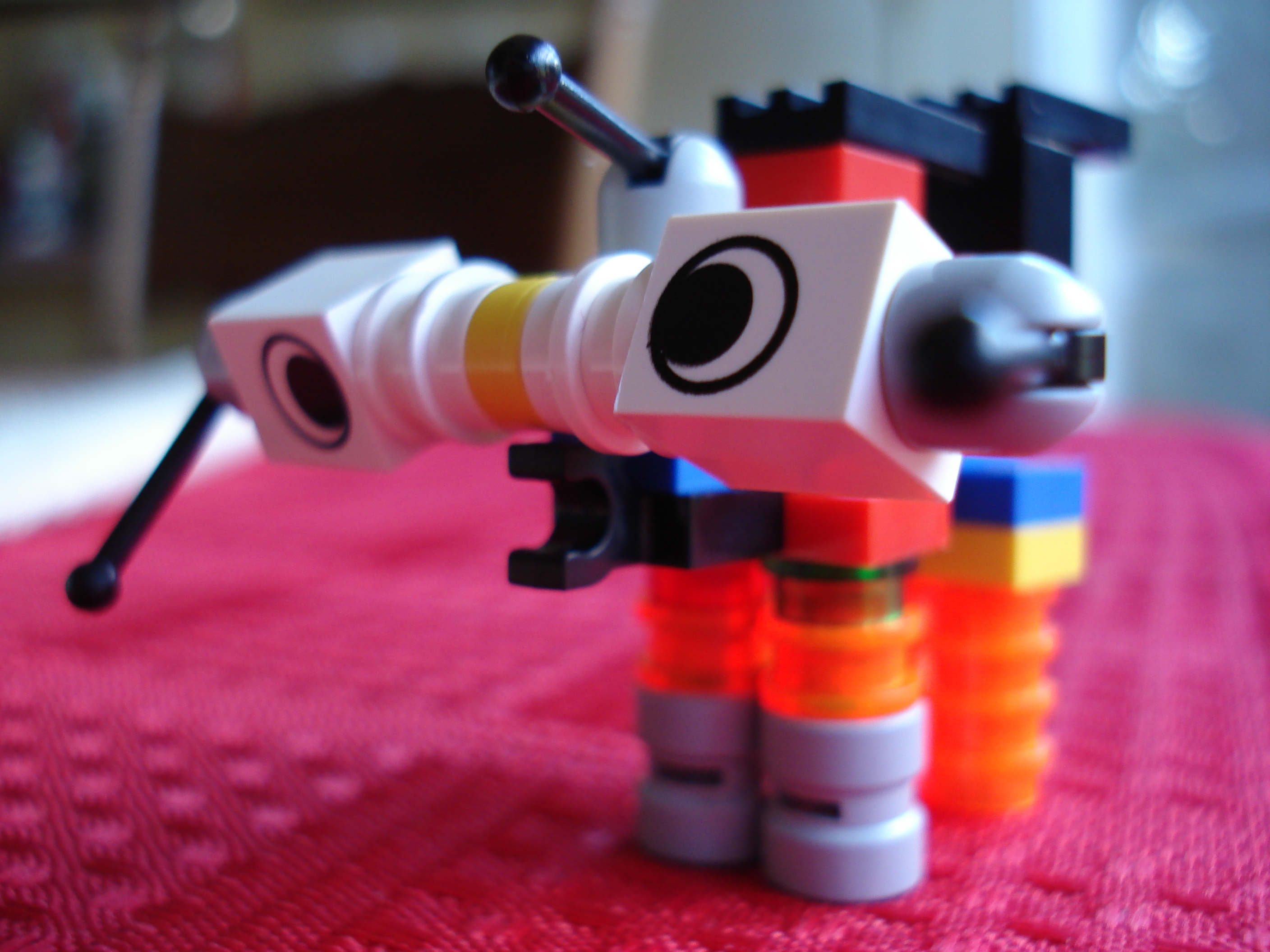 Longer legs, reworked back/tail section, and a mouth!