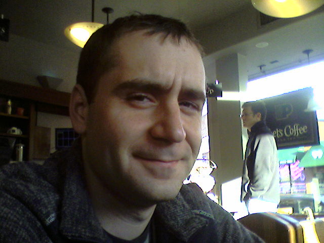 Bryan, at the Harvard Square Peet's