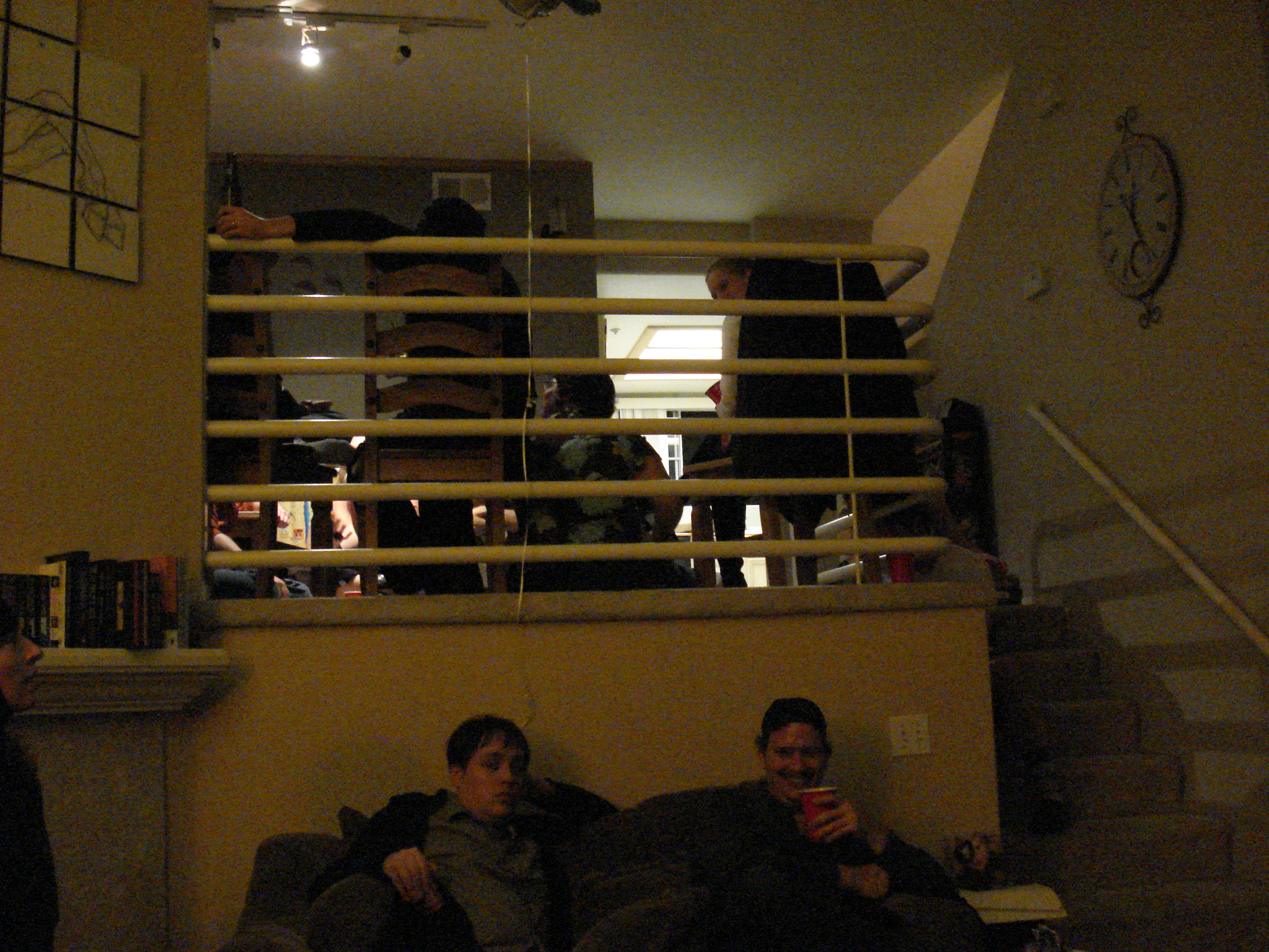 Brendan and Gerry, chilling