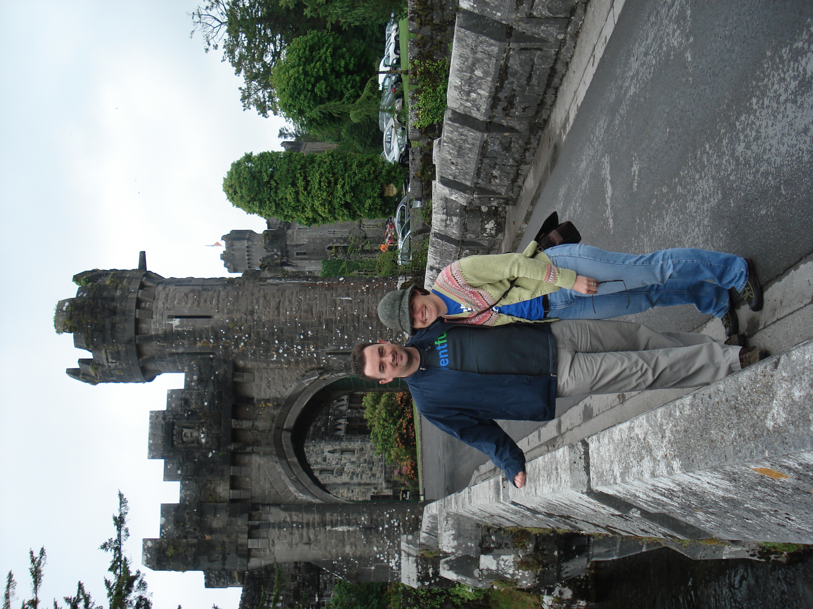 Erin and me at Ashford Castle