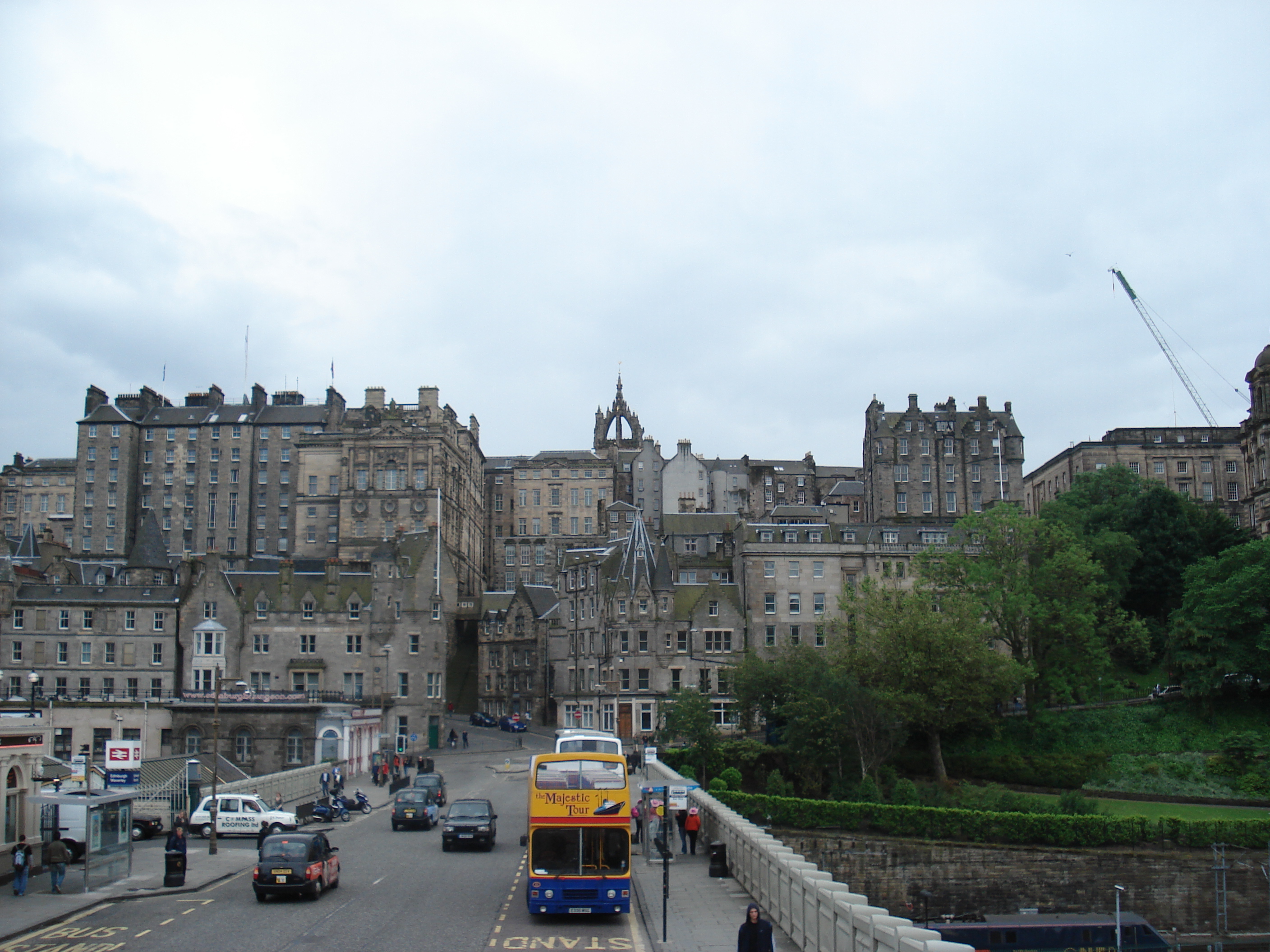 Old Town, from Waverly Bridge