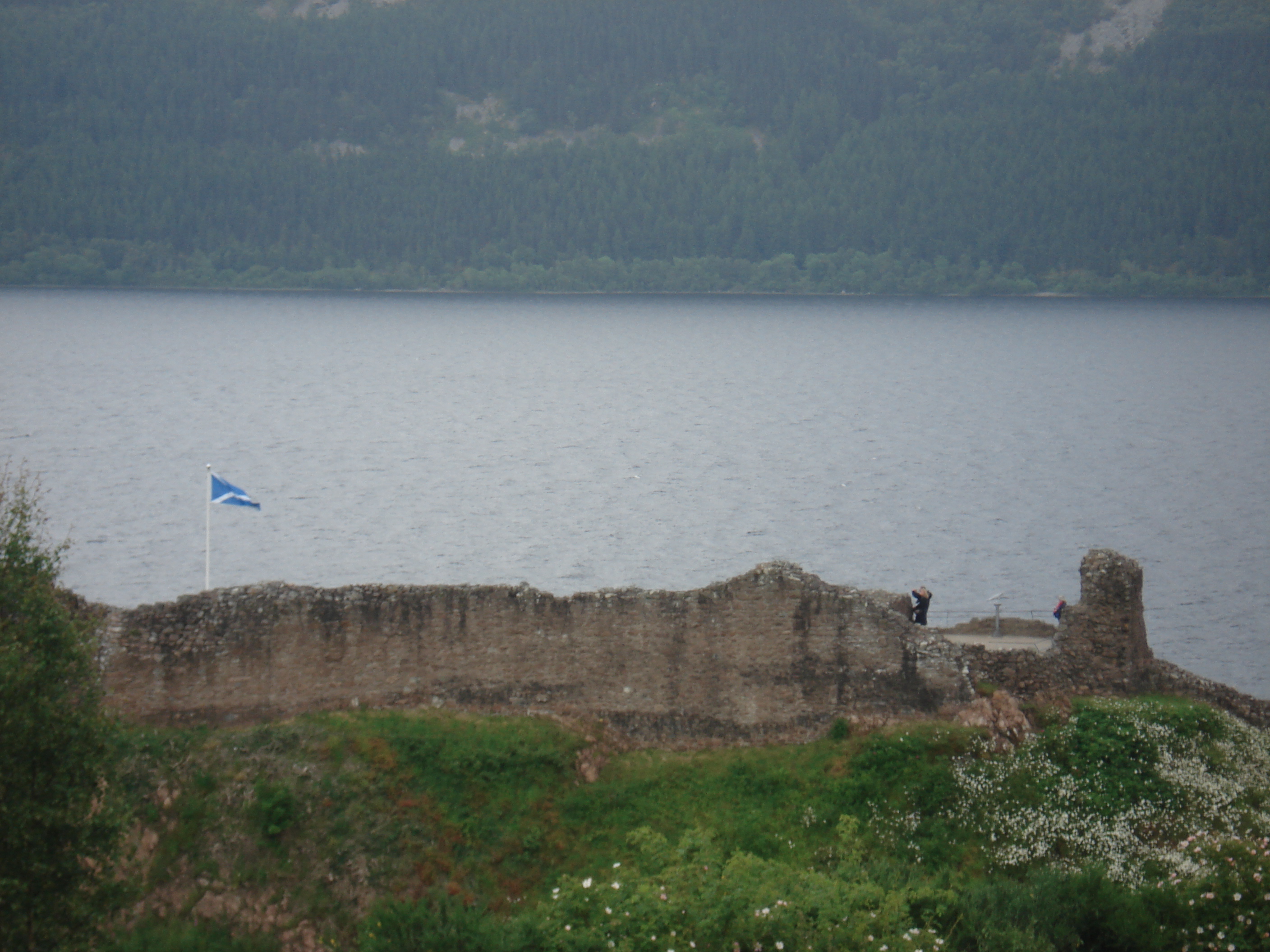 Urquhart Castle, on Loch Ness