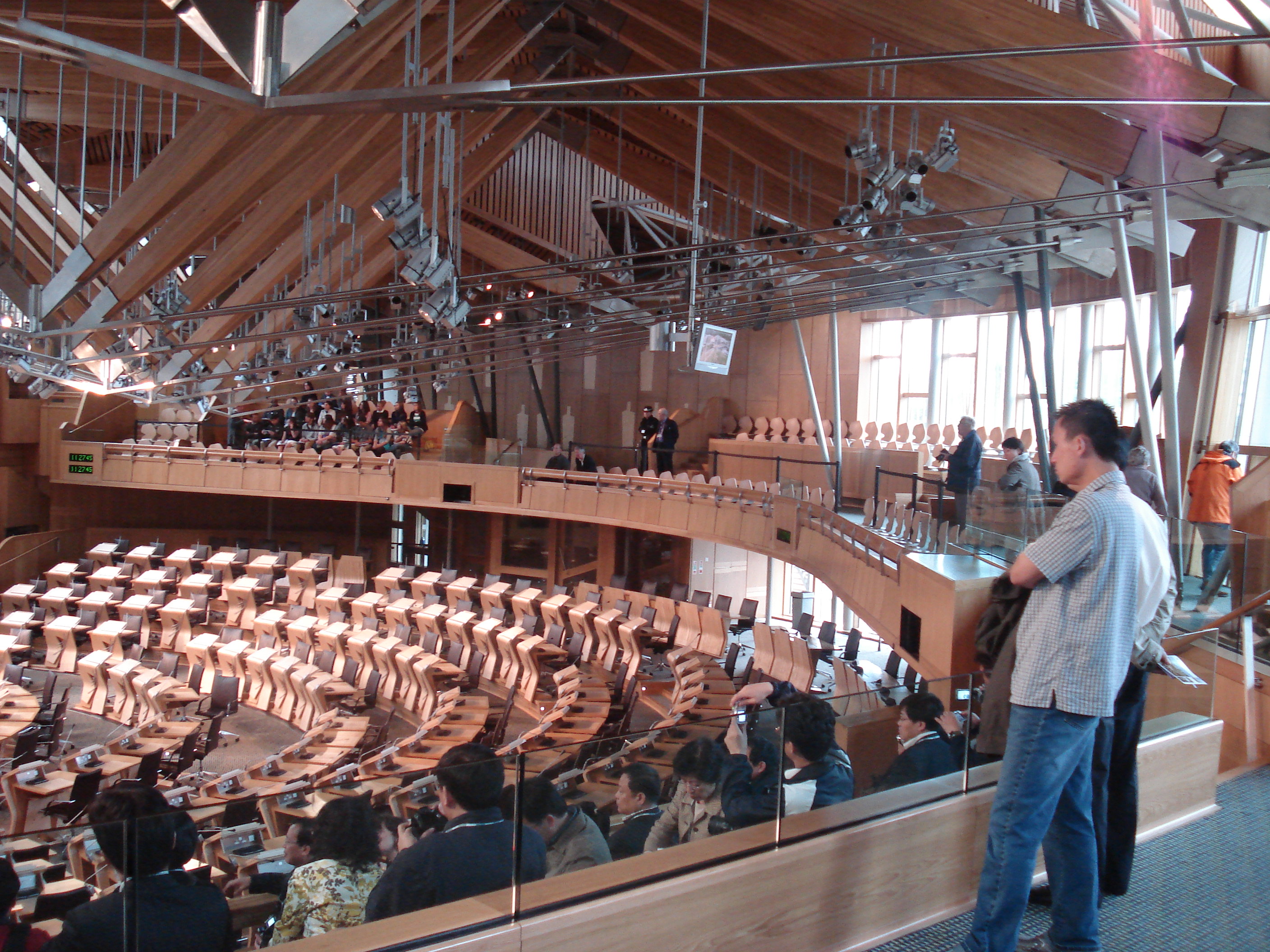 The Debating Chamber, from the right
