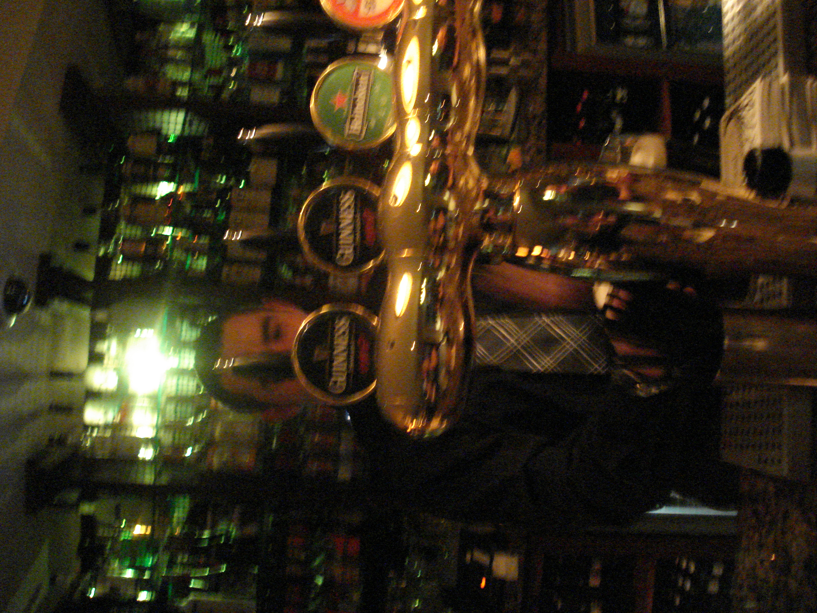 Barry pours another one