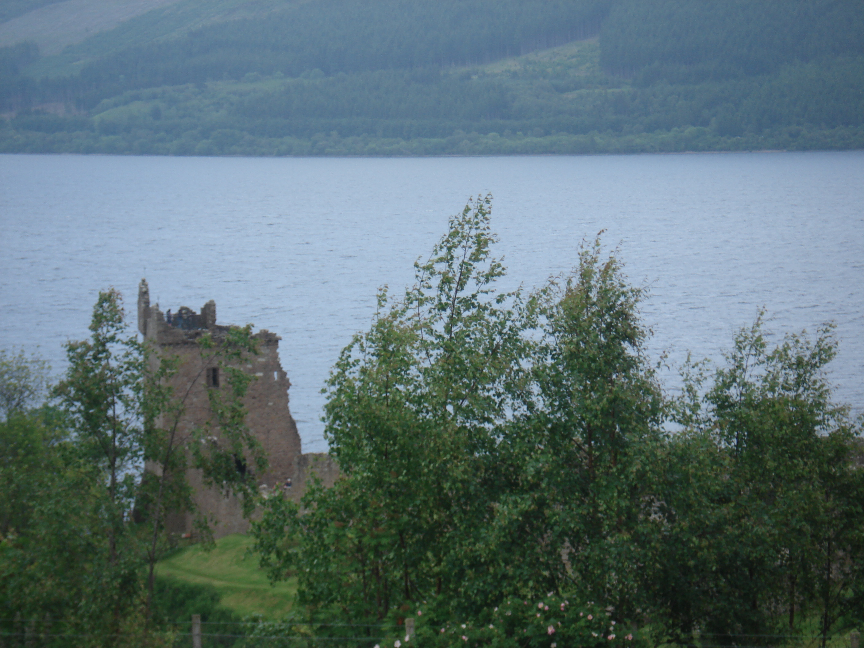 Urquhart Castle, on Loch Ness
