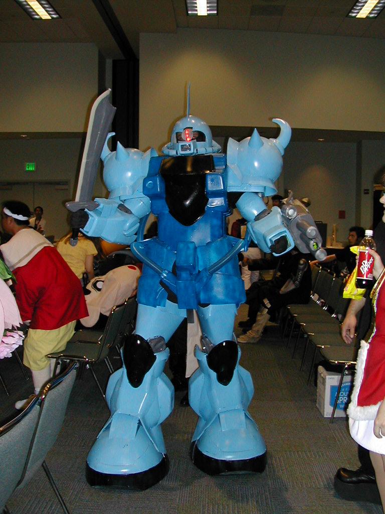 IIRC, the guy in the mecha suit was from San Diego.